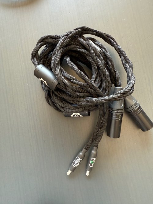 Forza Noir HPC Mk2 Dual XLR 2.75m Headphone Cable for Sennheiser HD800 ...