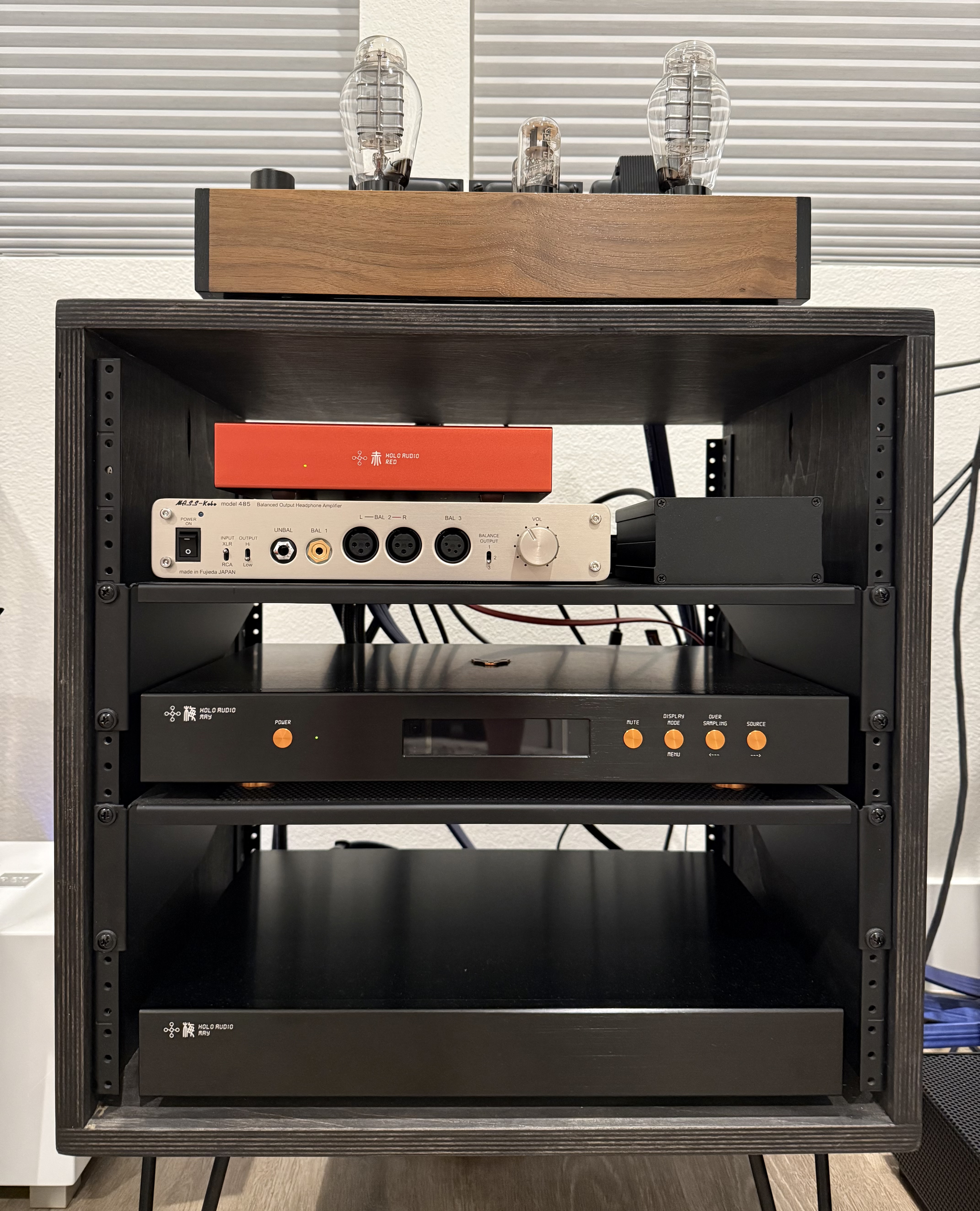 Show us your Head-Fi station at it's current state. No old pictures ...