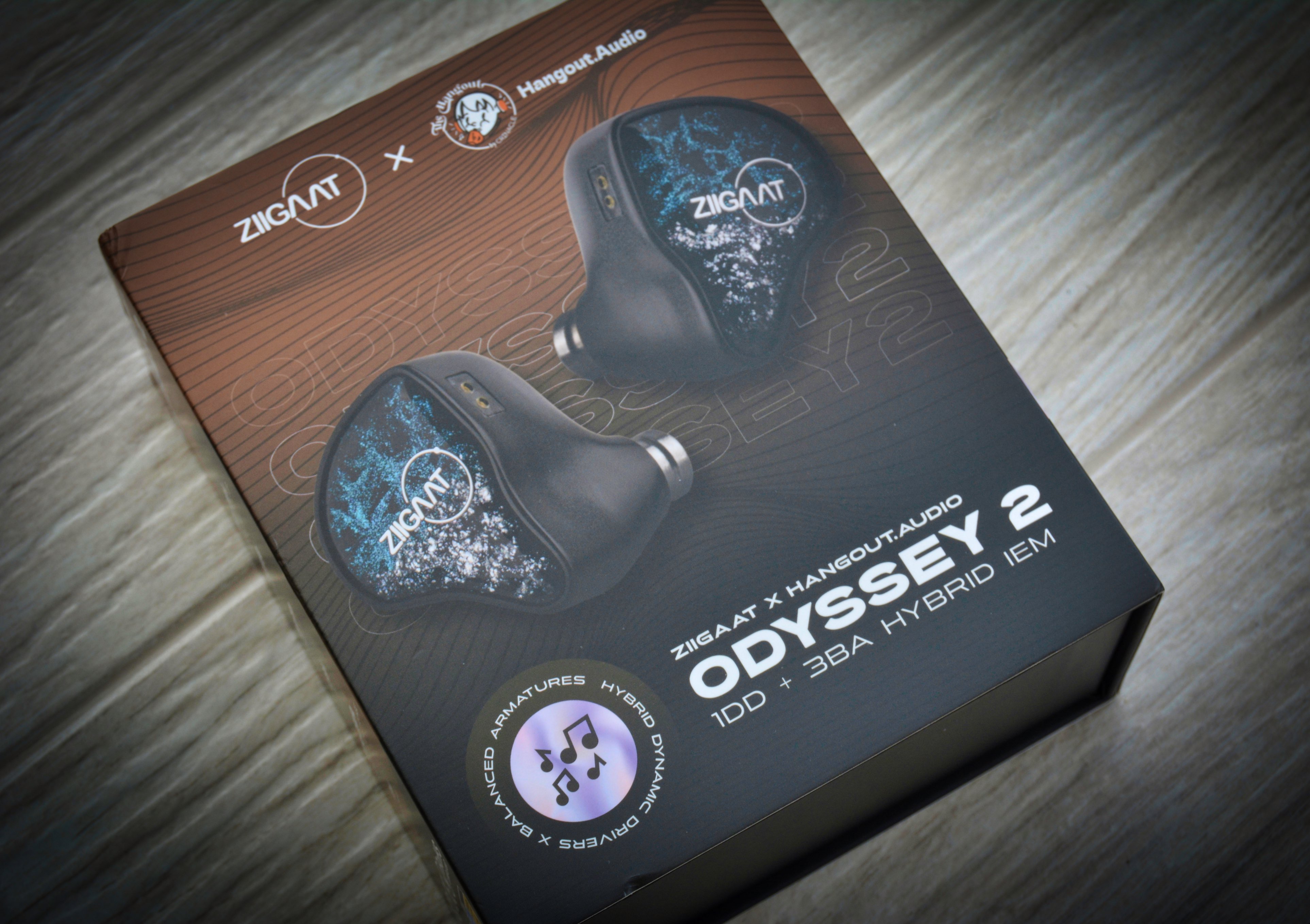 Ziigaat x Hangout Audio Odyssey 2 Universal IEM | Headphone 