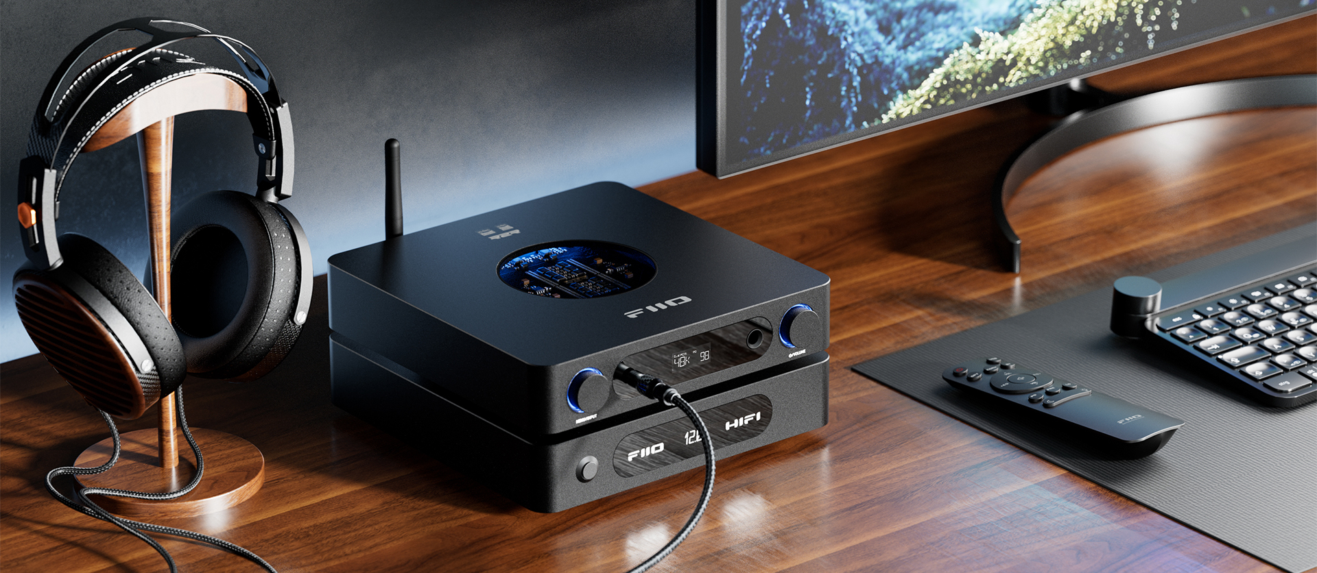 FIIO 24Bit Fully Balanced R2R DAC and Headphone Amplifier K13 R2R Is ...