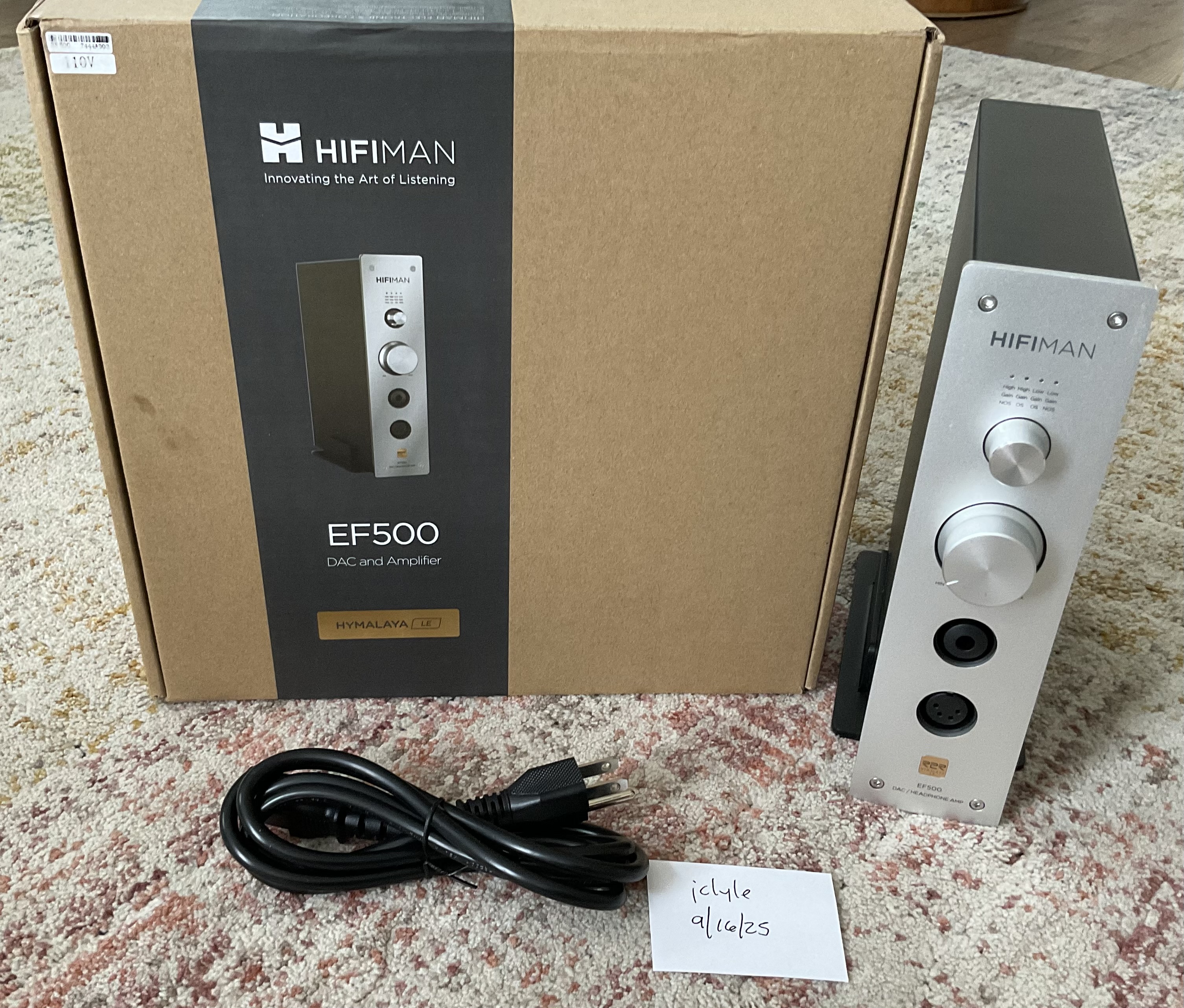 HIFIMAN New Desktop DAC/Amps: EF500 and EF499! | Headphone Reviews and ...