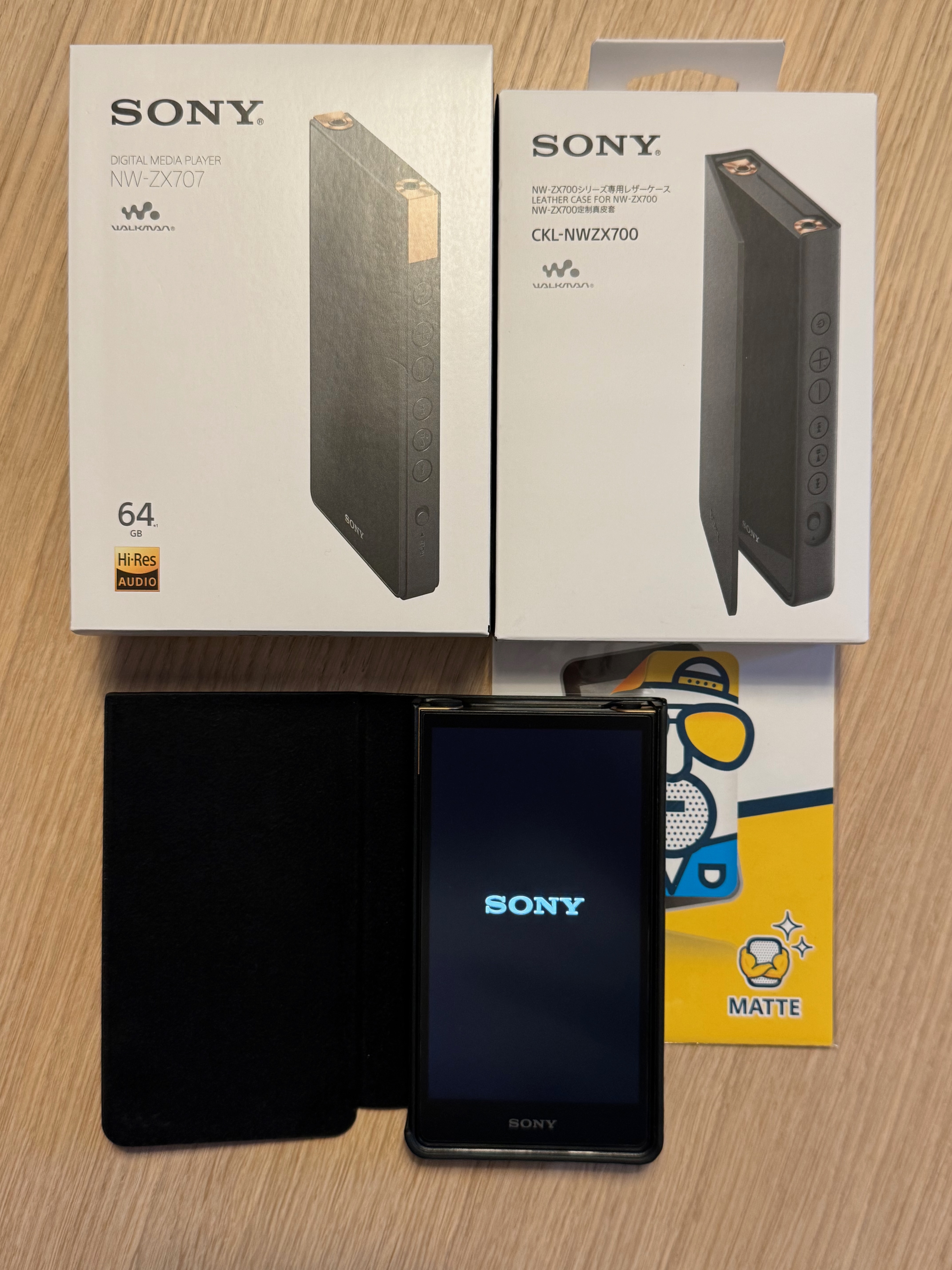 Sony ZX707 Uncapped JP version - Like new with Dignis Poesis