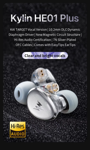 whizzer kylin he01 plus | Headphone Reviews and Discussion - Head
