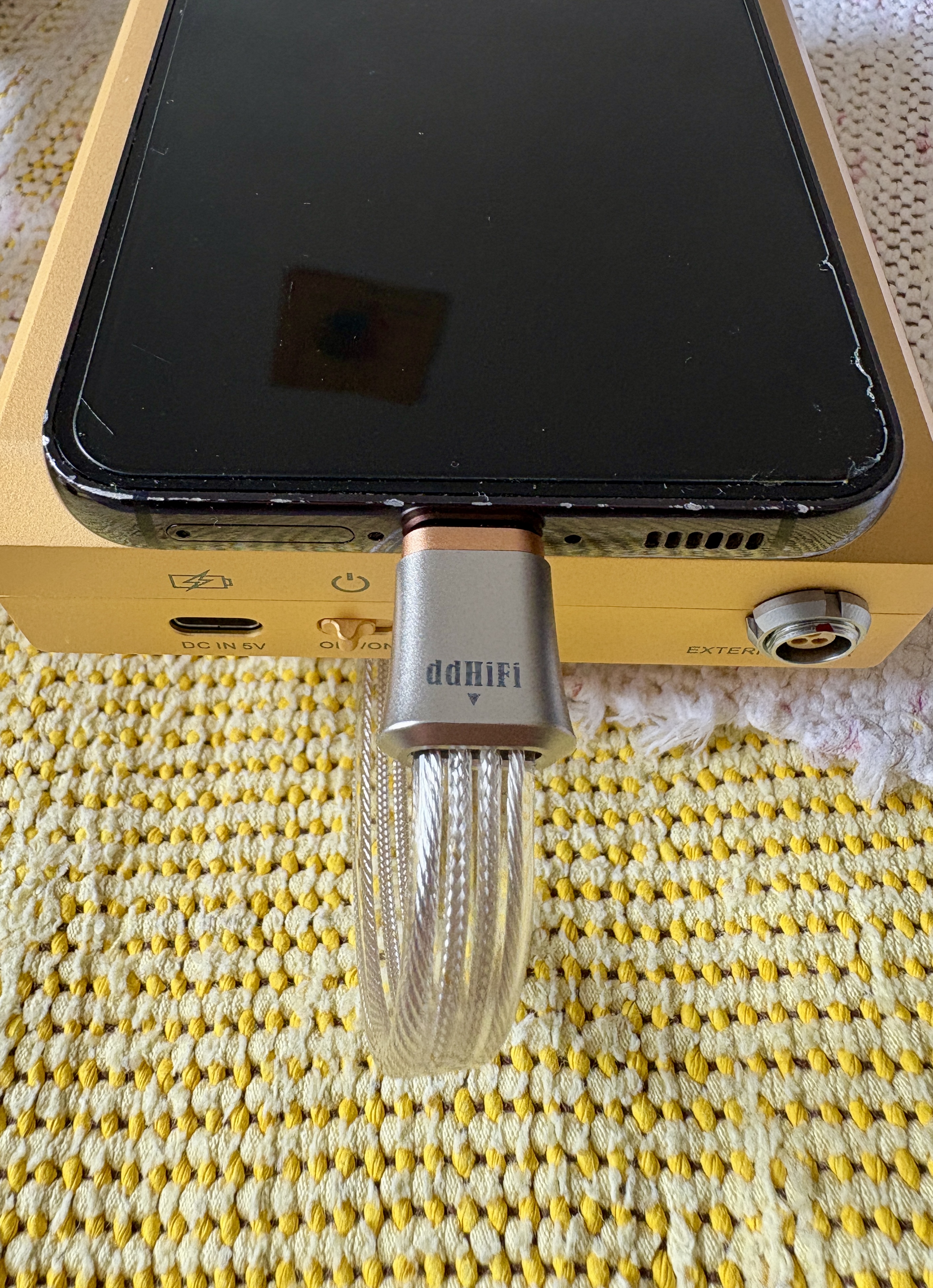 ddHiFi TC19CC (Comet) Flagship Pure Silver USB-C to USB-C