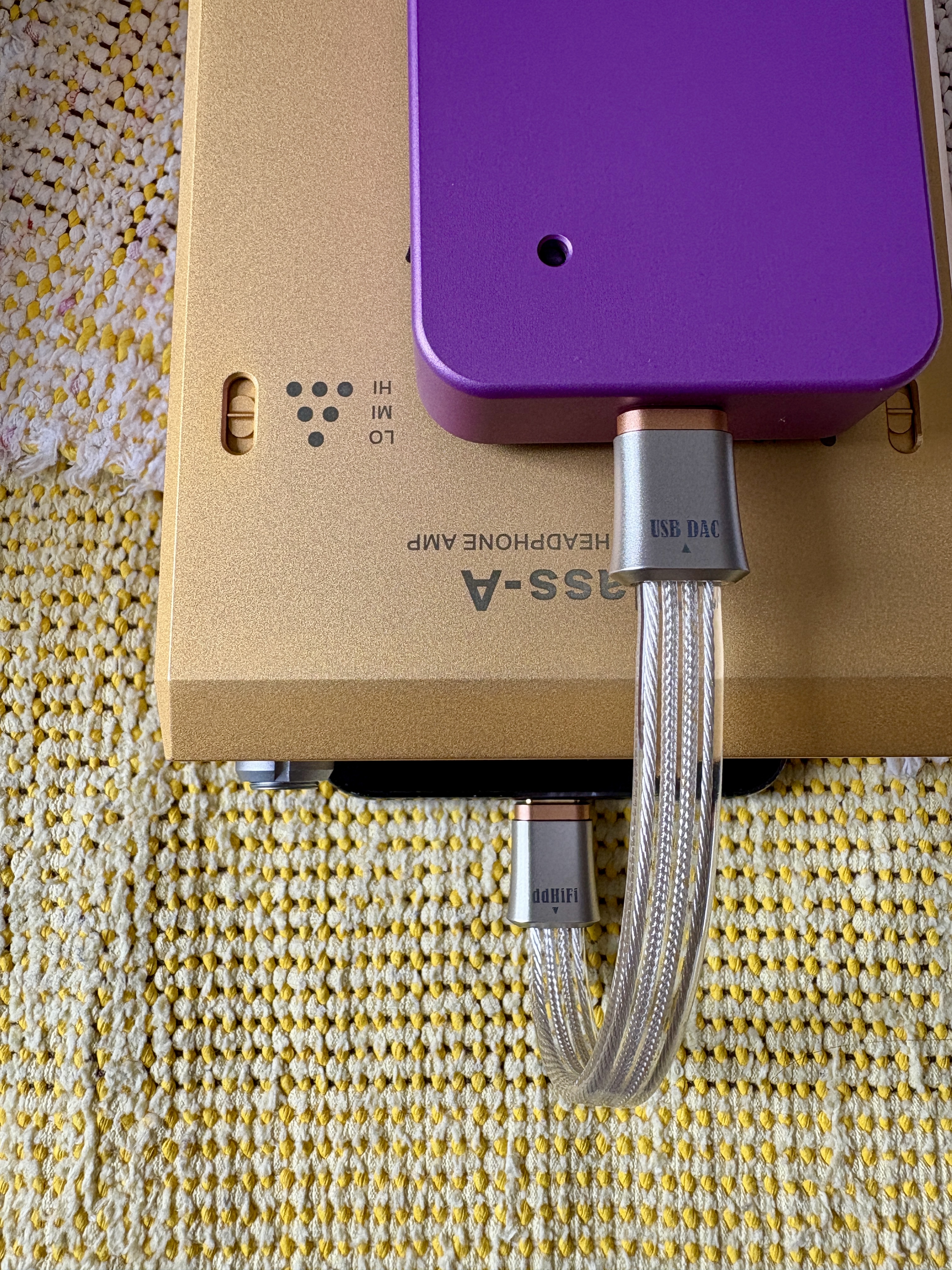 ddHiFi TC19CC (Comet) Flagship Pure Silver USB-C to USB-C