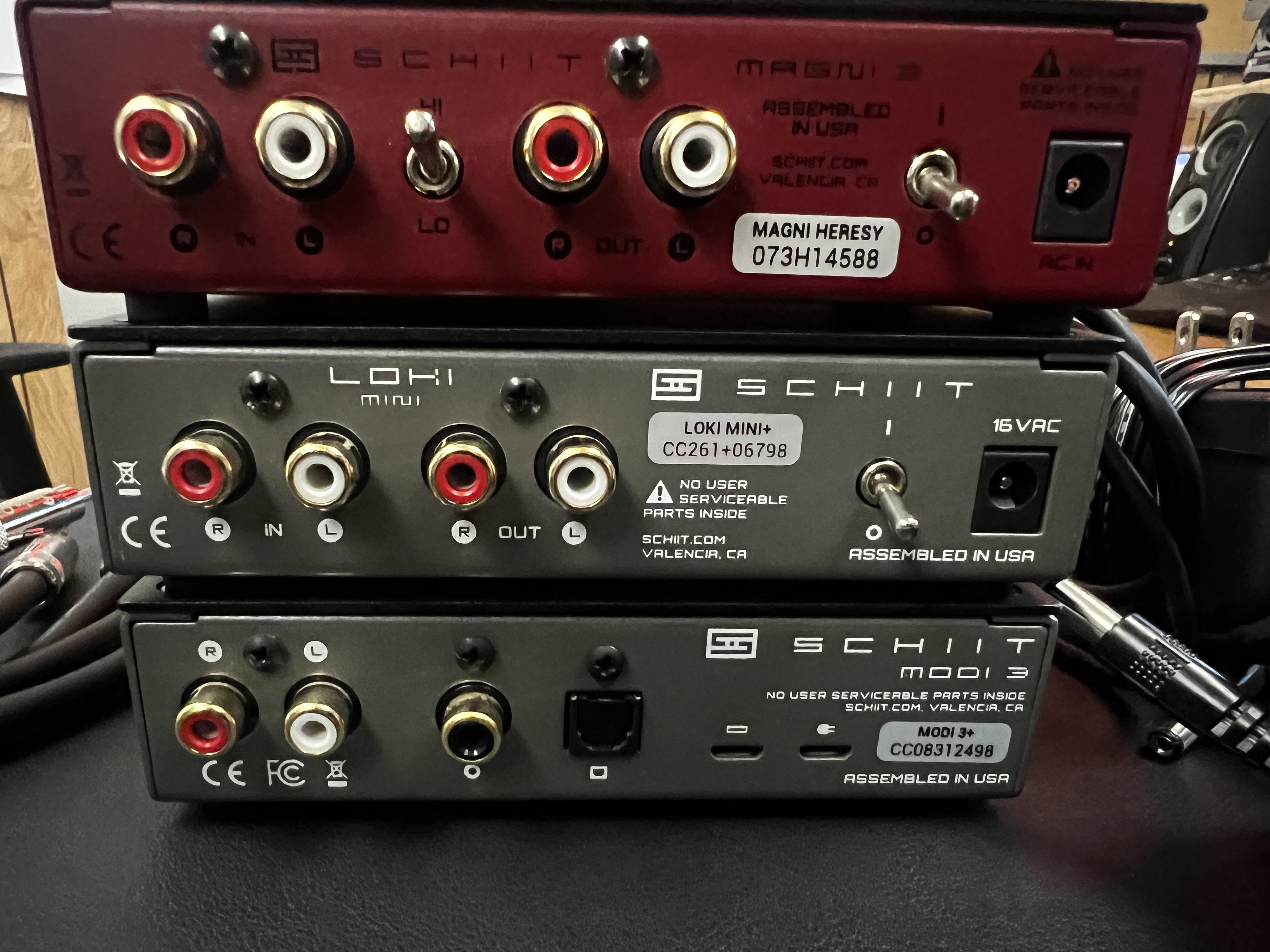 Closed: Schiit Stack - Magni Heresy, Modi 3+, Loki Mini+ | Headphone ...