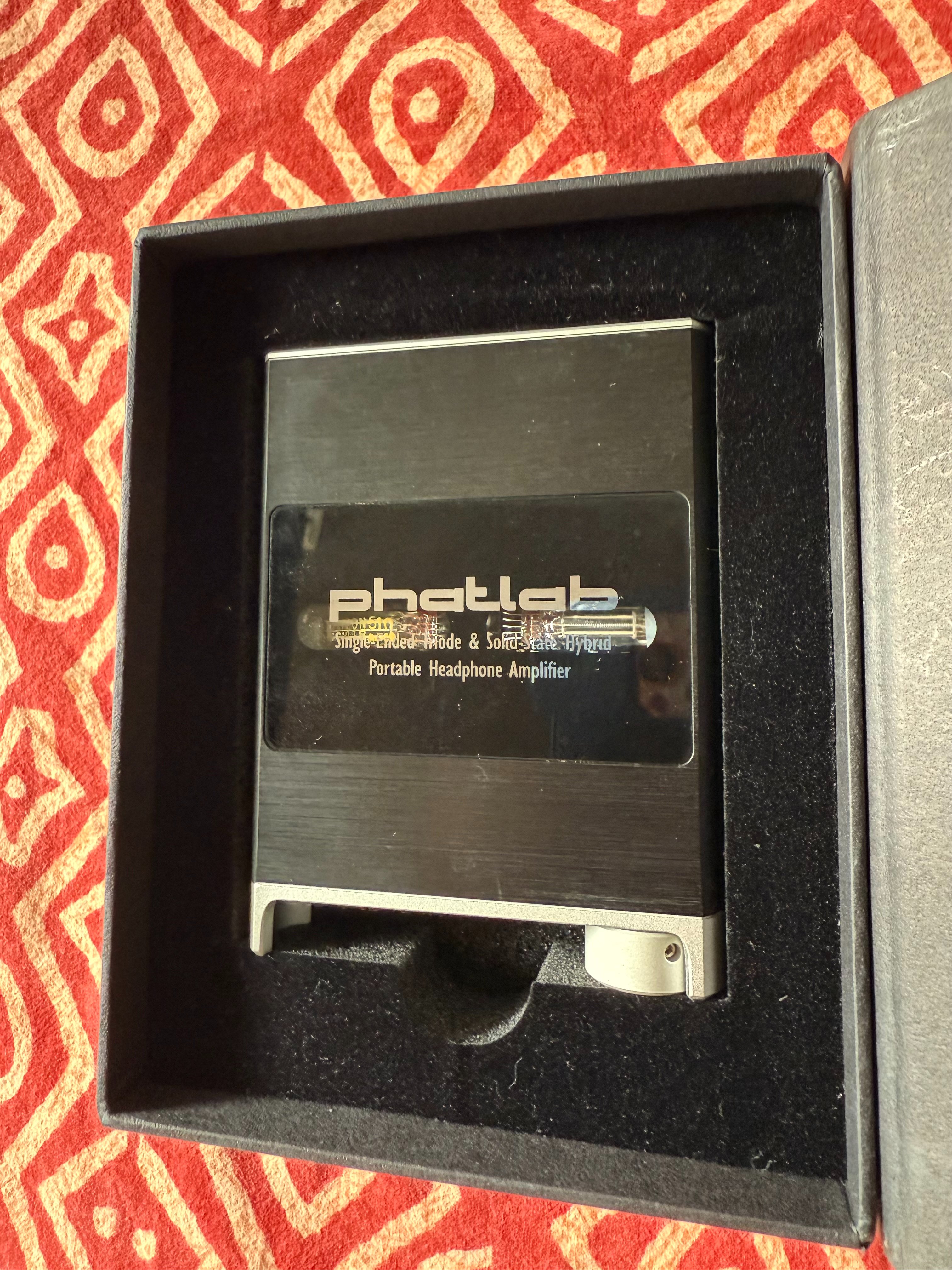 Sold: [PENDING] Phatlab Sassy Portable SET Amplifier | Headphone ...