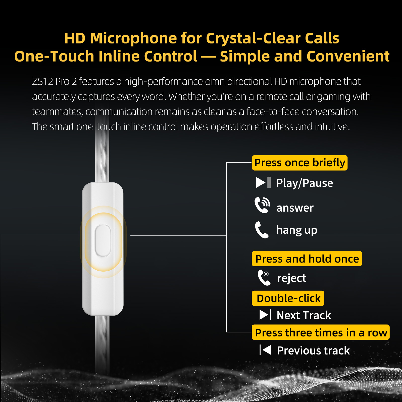 KZ ZS12 PRO 2】Flagship-grade Super-Linear 1DD+5BA Hybrid IEM, 3.5