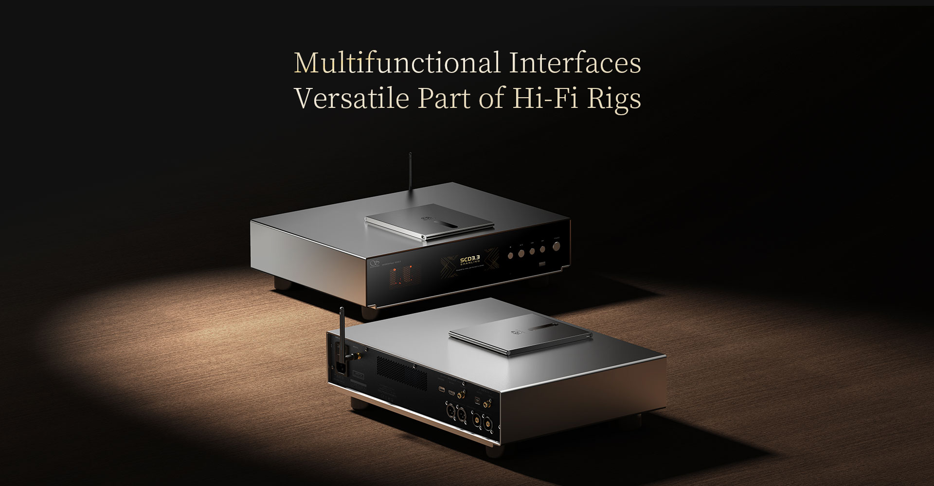 Shanling SCD3.3 - High-End SACD Tube R2R Player | Headphone Reviews and ...