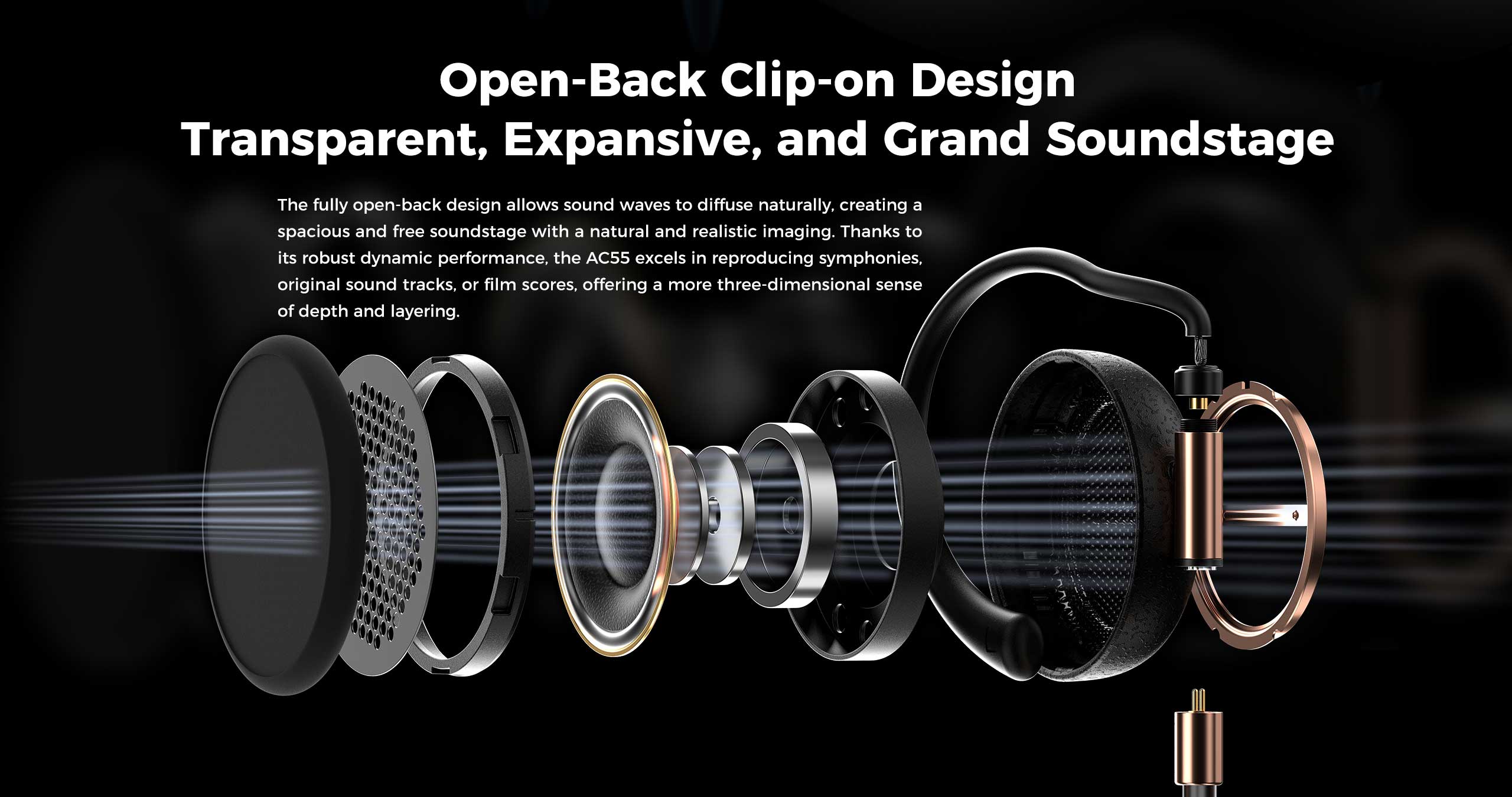 It's Truly Something Different — aune AC55 Open-Back Clip-on