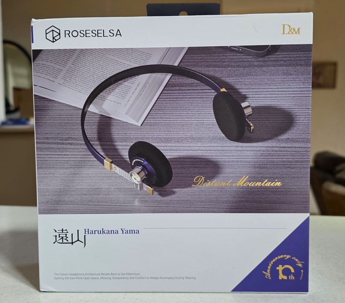 ヘッドホン ROSESELSA Harukana Yama Distant Mountain ROSESELSA Distant Mountain 40mm Diaphragm Driver Headphone