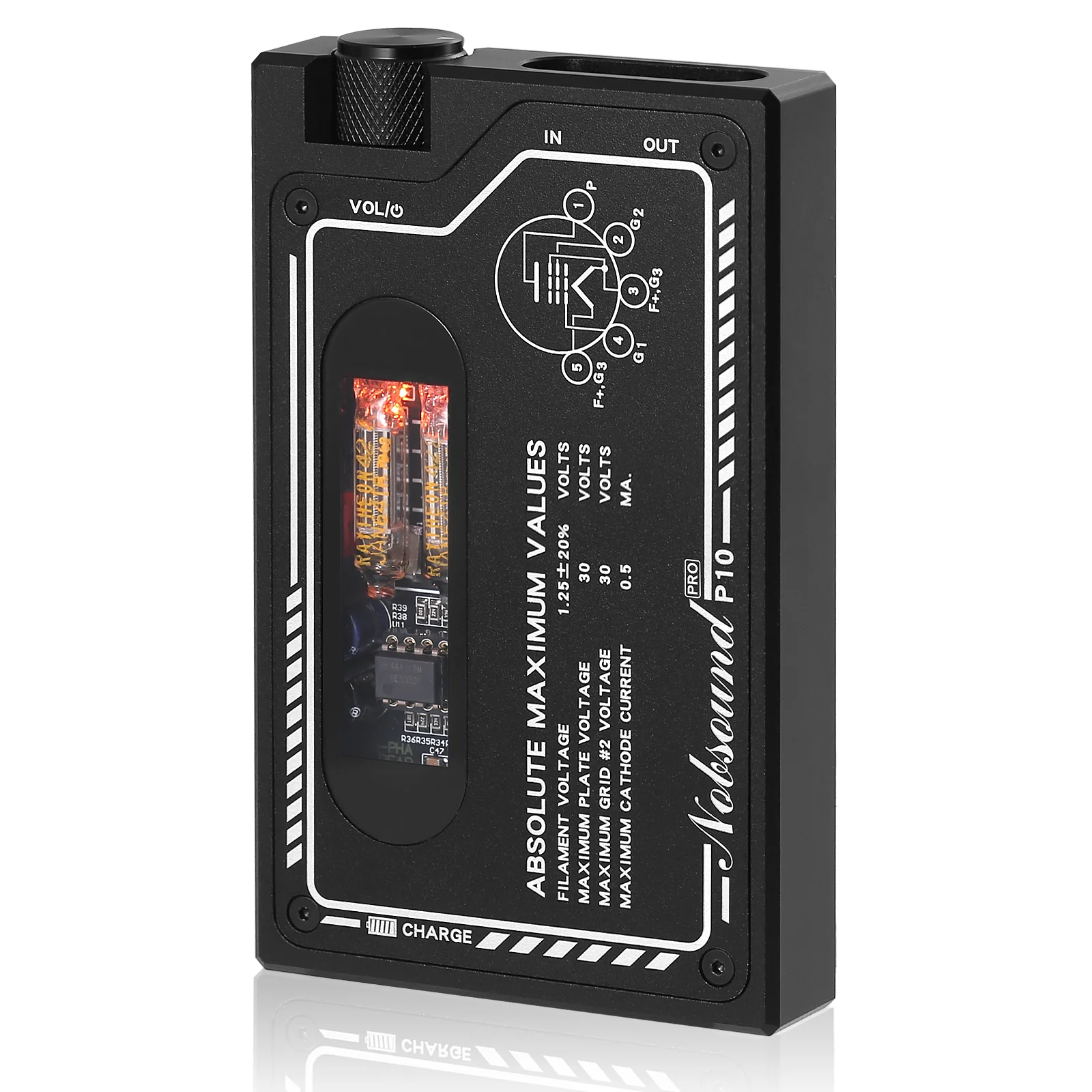 Douk Audio Nobsound P10 PRO Portable Tube Headphone Amplifier