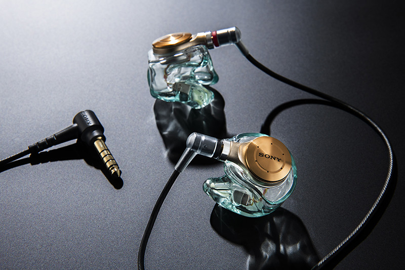 SONY IER-Z1R＋MUC-M12SB2 Genuine SONY MUC-M12SB2 4.4mm Balanced Headphone Cable For IER-Z1R