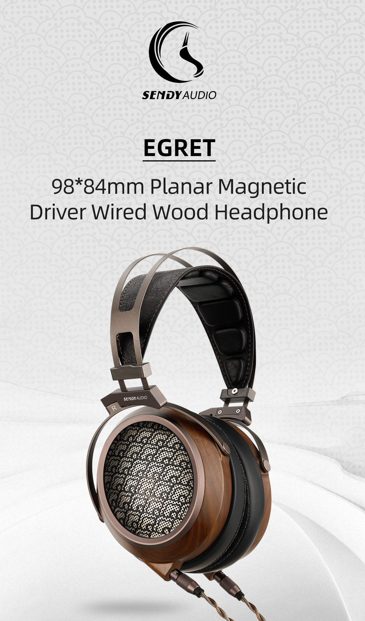 Sendy Egret Planar Magnetic Wood Headphones | Headphone Reviews