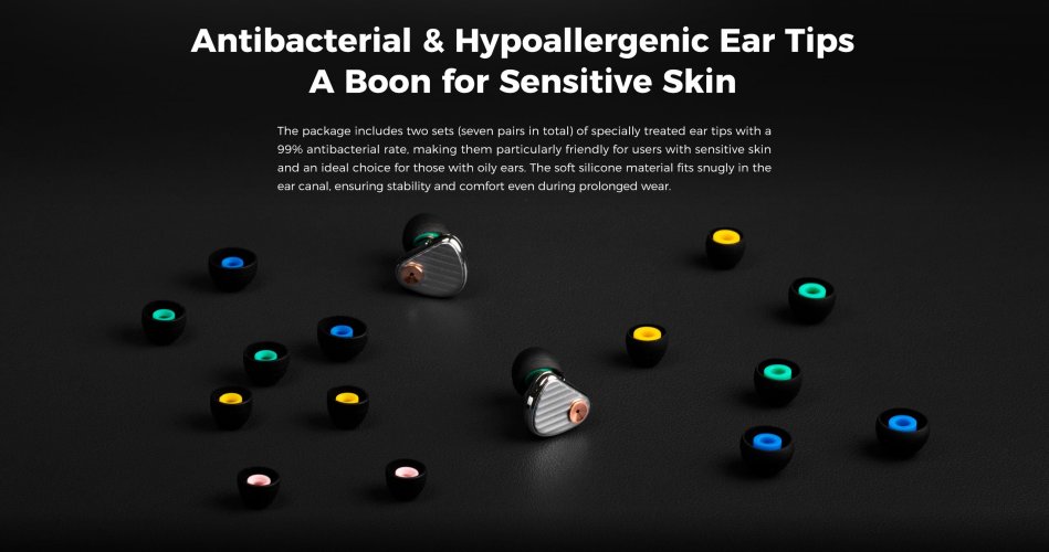2 Chamber Tuning Modules × 3 Nozzles — aune IR300 In-Ear Monitors, Now ...