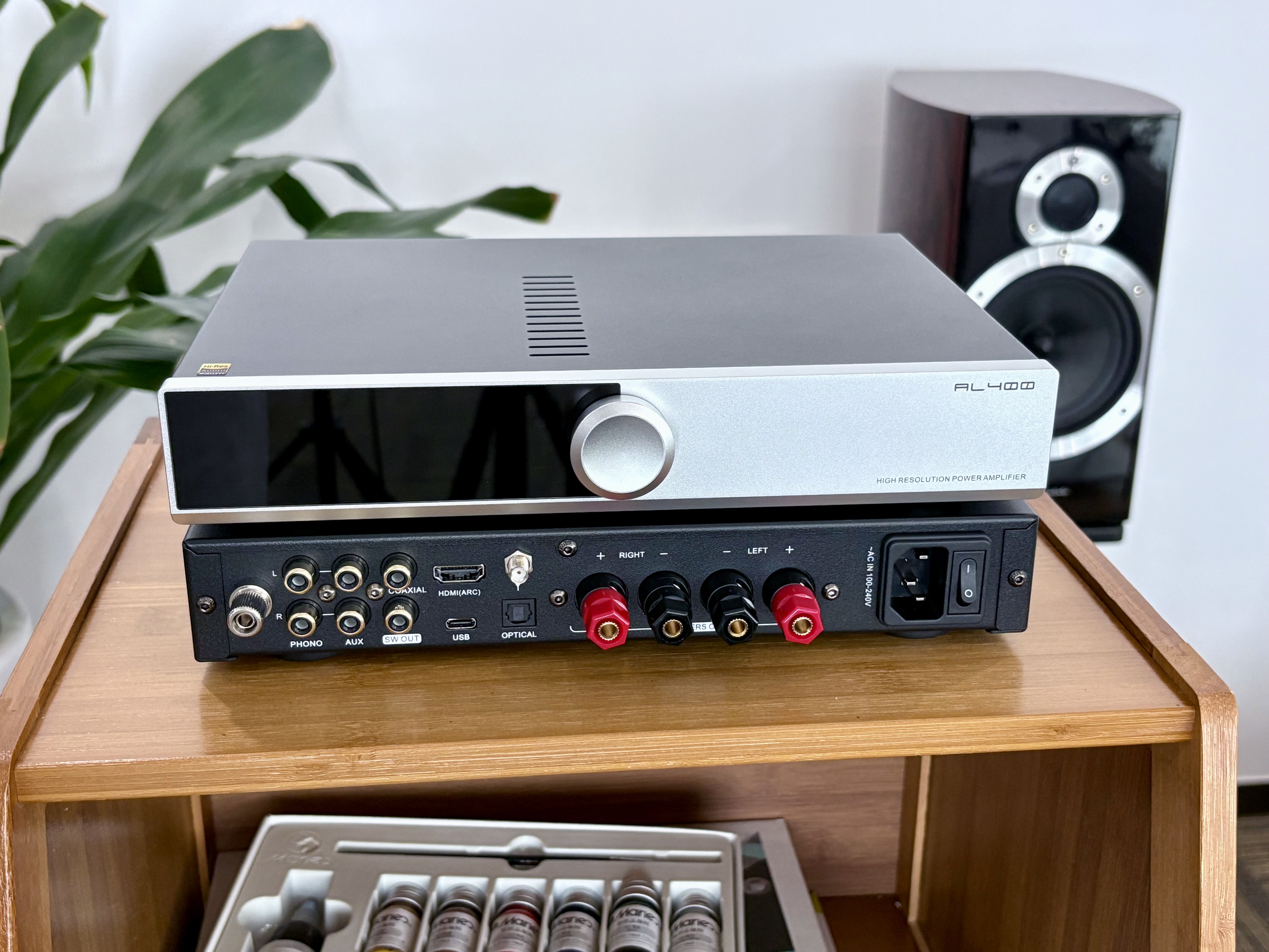 SMSL AL400 – New Integrated Desktop Amplifier (TPA3255 / XMOS XU-316 ...