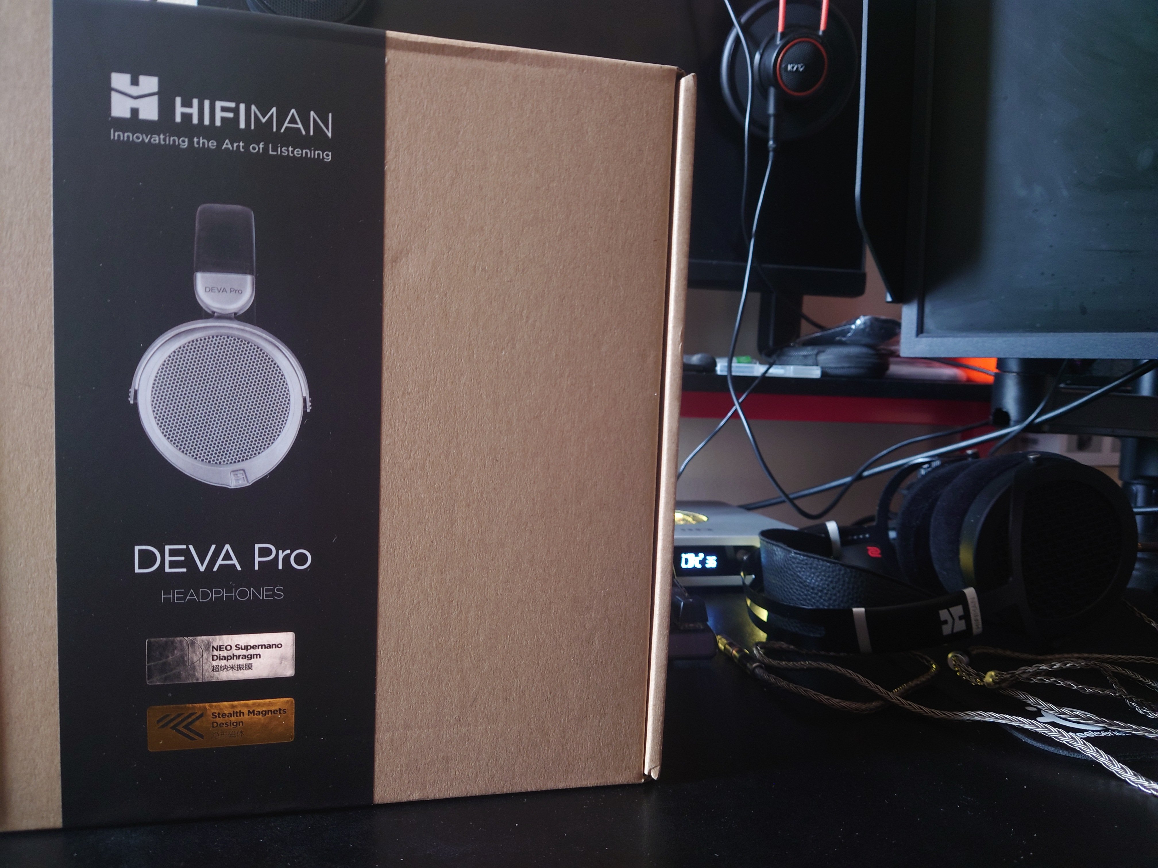 HIFIMAN DEVAPRO Blue mini R2R付属 HiFiMan DEVA Pro Headphones
