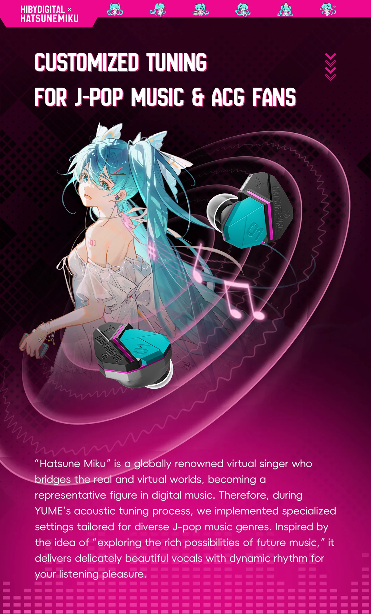 HiBy Digital YUME X Hatsune Miku | Headphone Reviews and