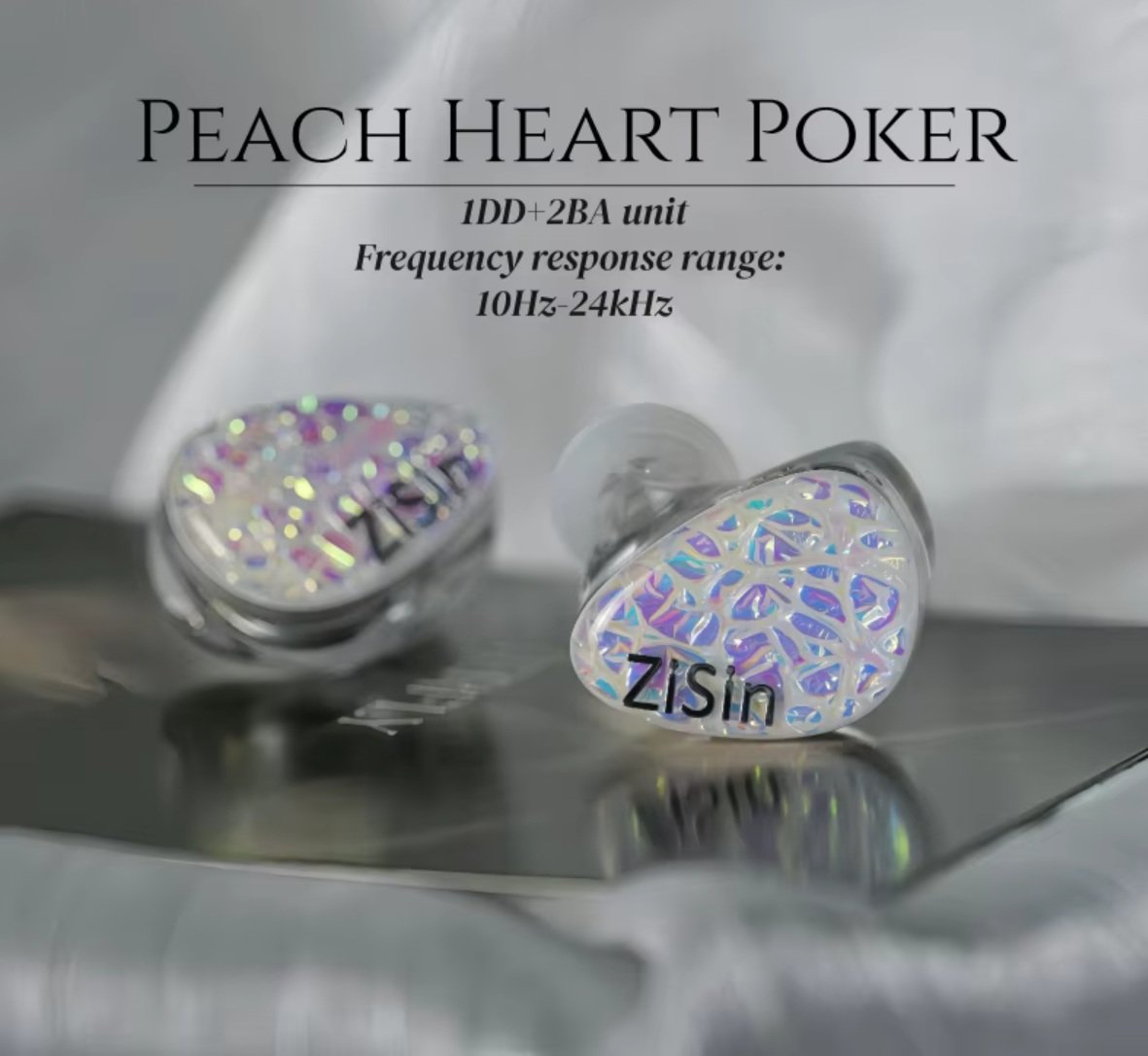 ZiSin 336 Peach Heart Poker | Headphone Reviews and Discussion
