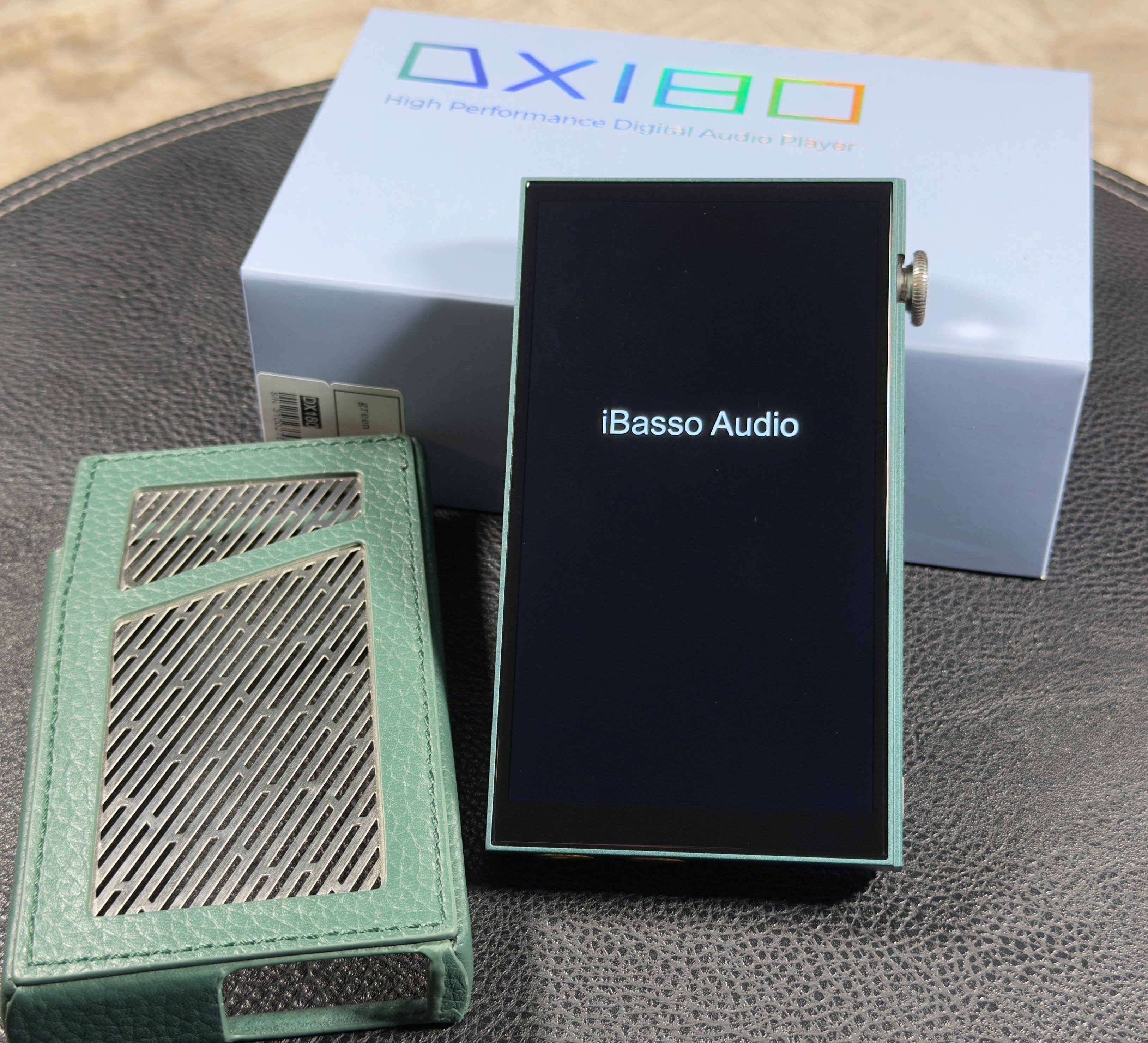 Sold: iBasso DX180 Green with leather case | Headphone Reviews and