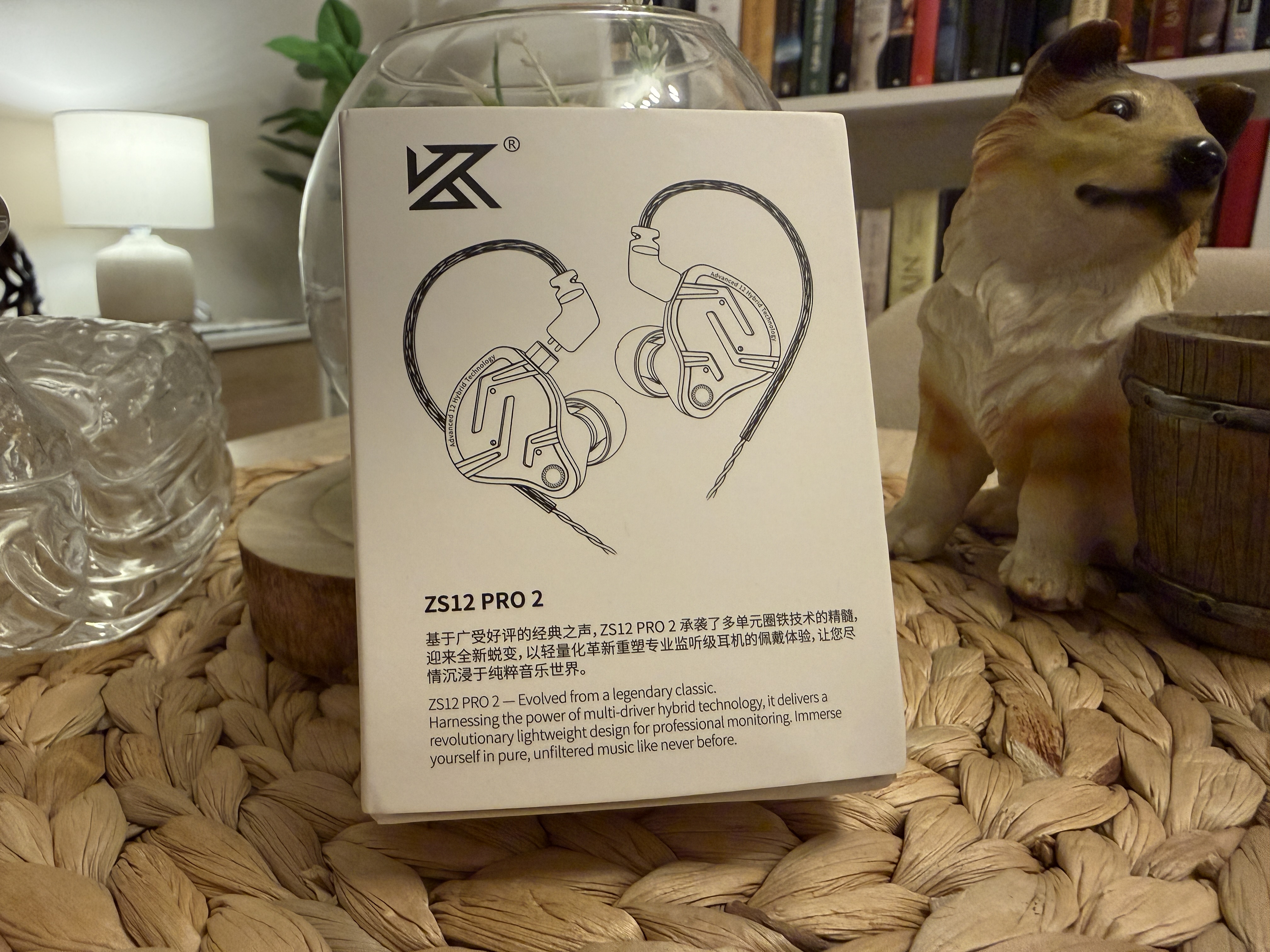 KZ ZS12 PRO 2】Flagship-grade Super-Linear 1DD+5BA Hybrid IEM, 3.5