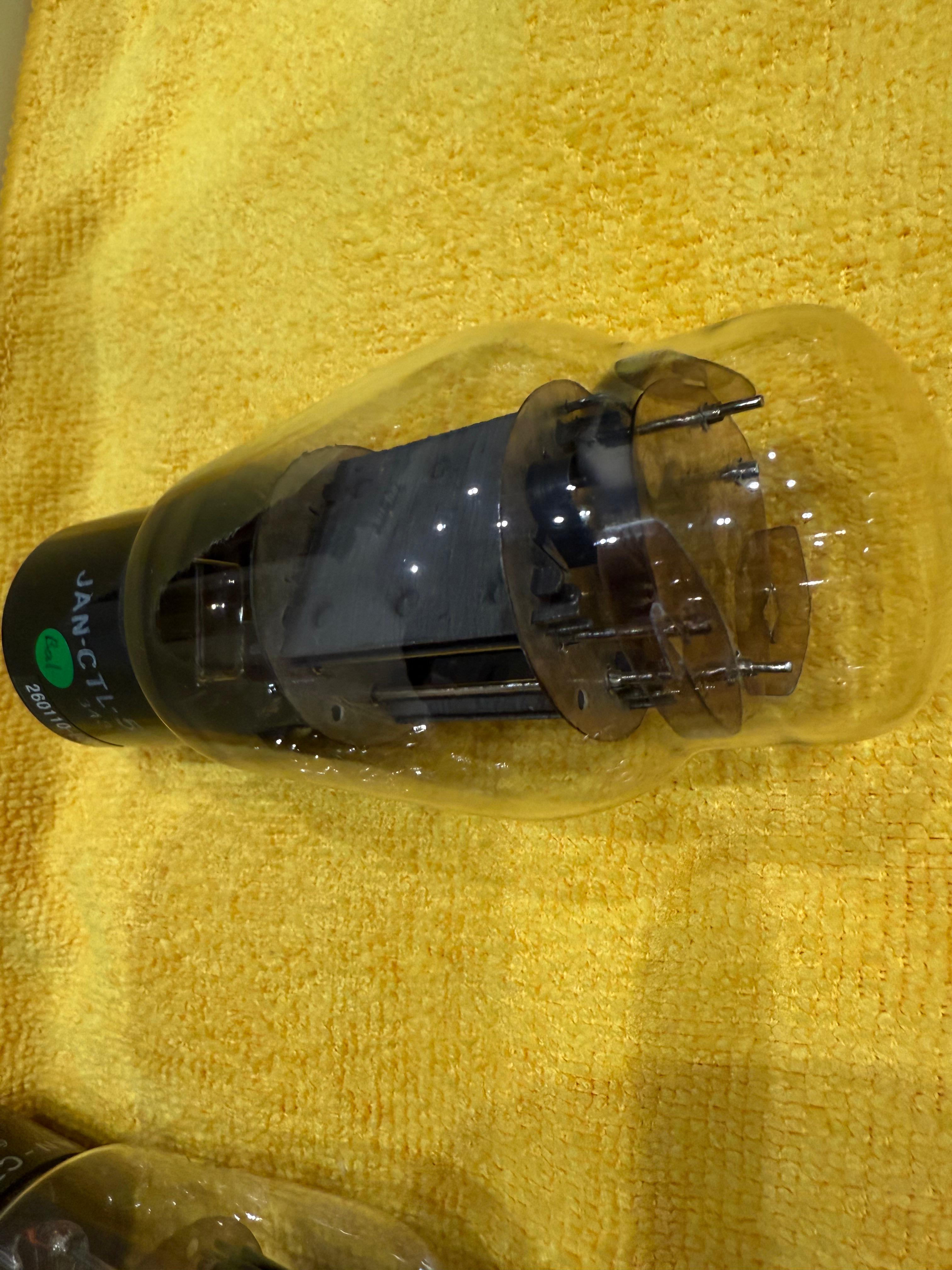 Visual evidence Tung-Sol 5998 = Western Electric 421 | Headphone