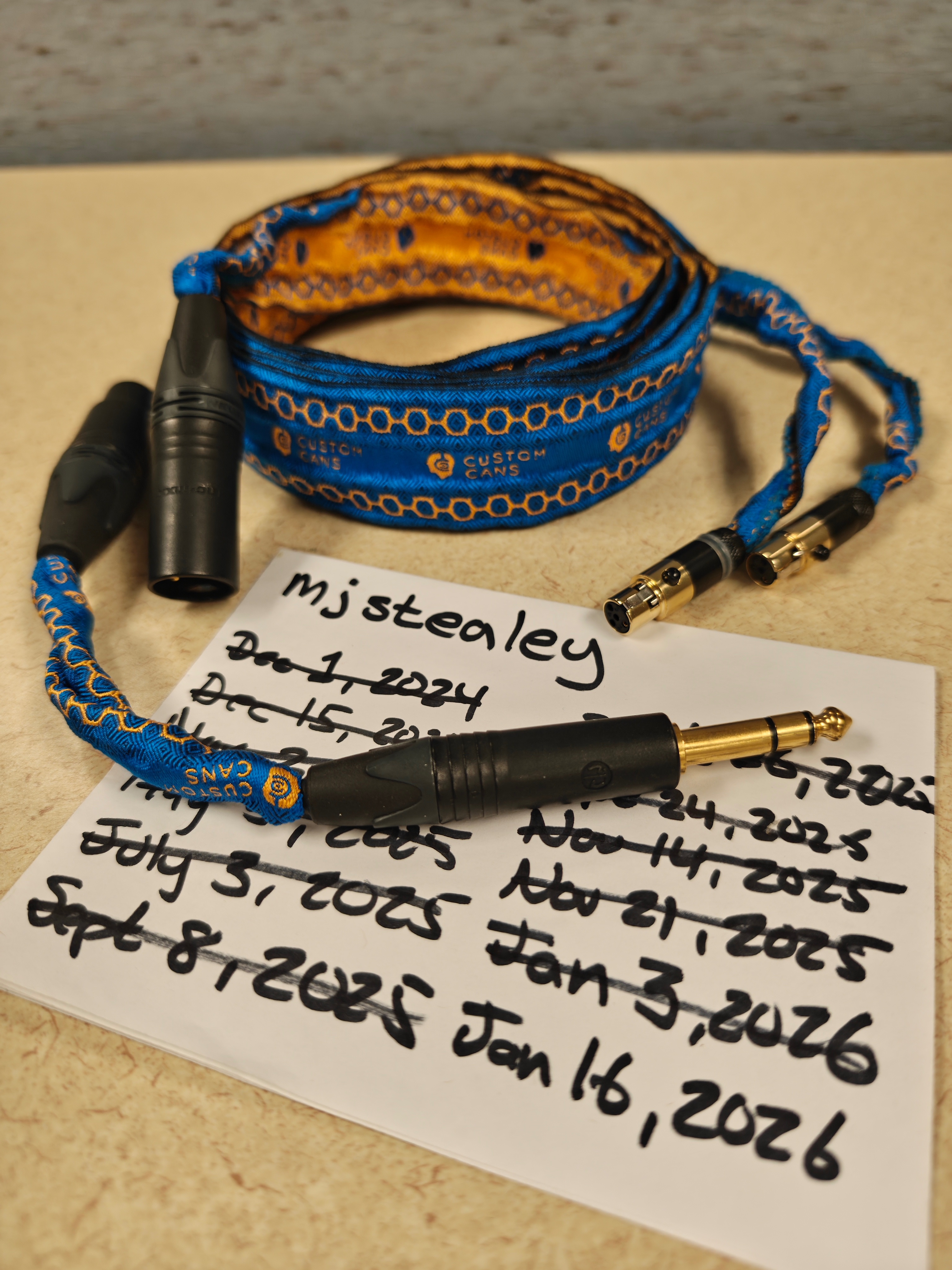 Sold: [SOLD] 2m CustomCans Ultimate cable for Audeze, ZMF, Meze ...