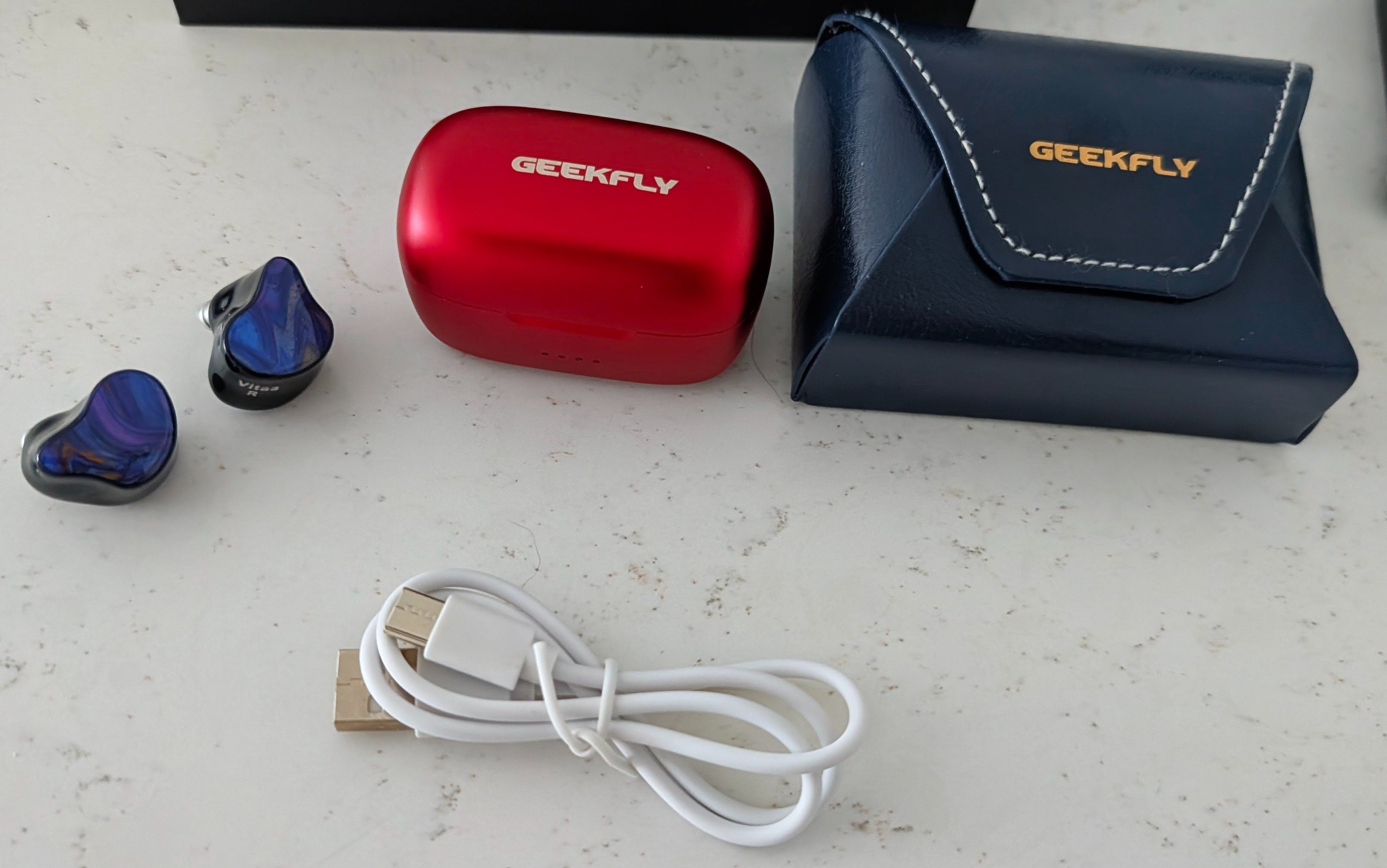 GEEKFLY Vitas 6ドライバー完全ワイヤレスイヤフォン Amazon.com