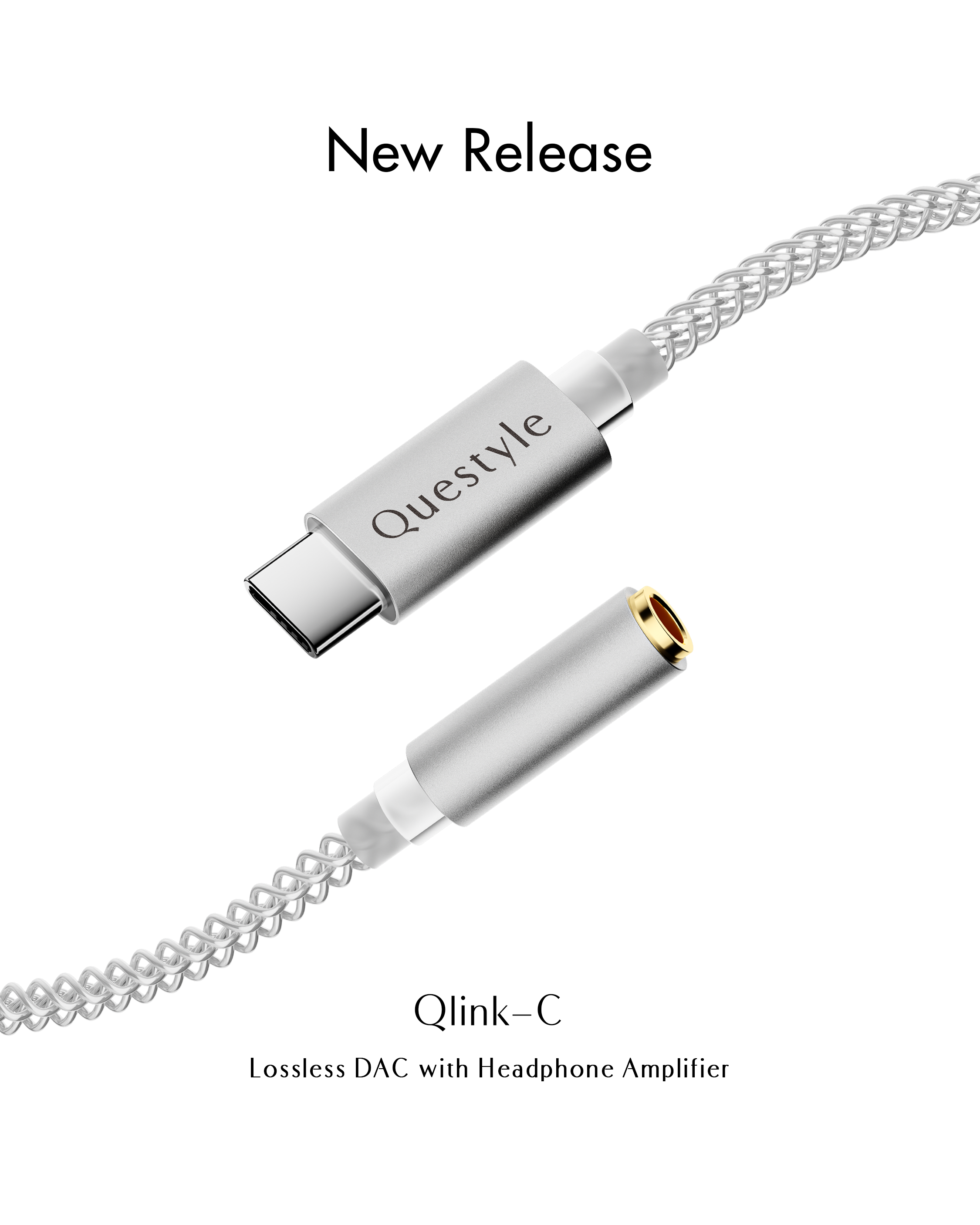 Questyle Qlink-C Lossless DAC with headphone Amplifier | Headphone