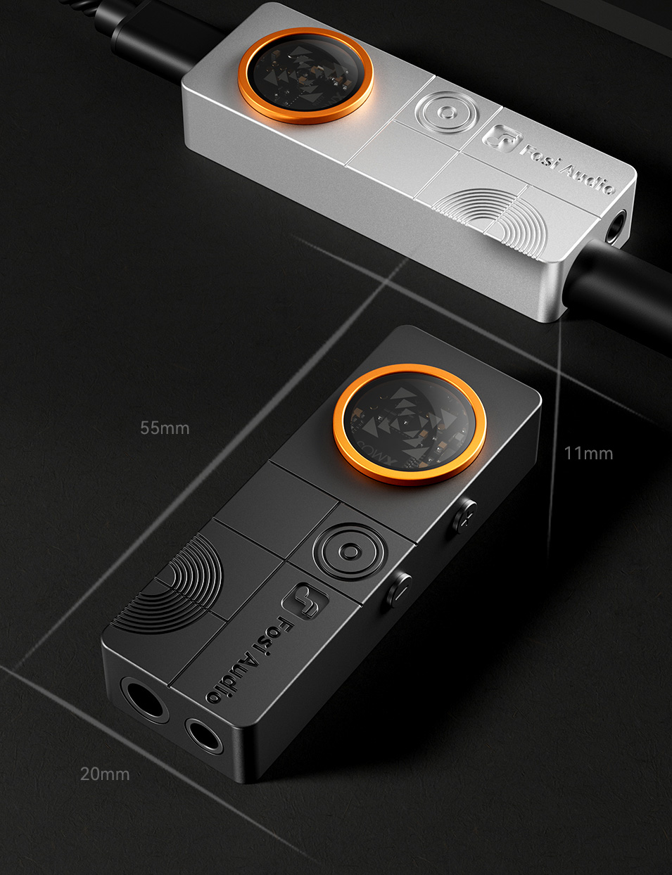 Fosi Audio DS3 Portable DAC Headphone Amp - Reviews | Headphone