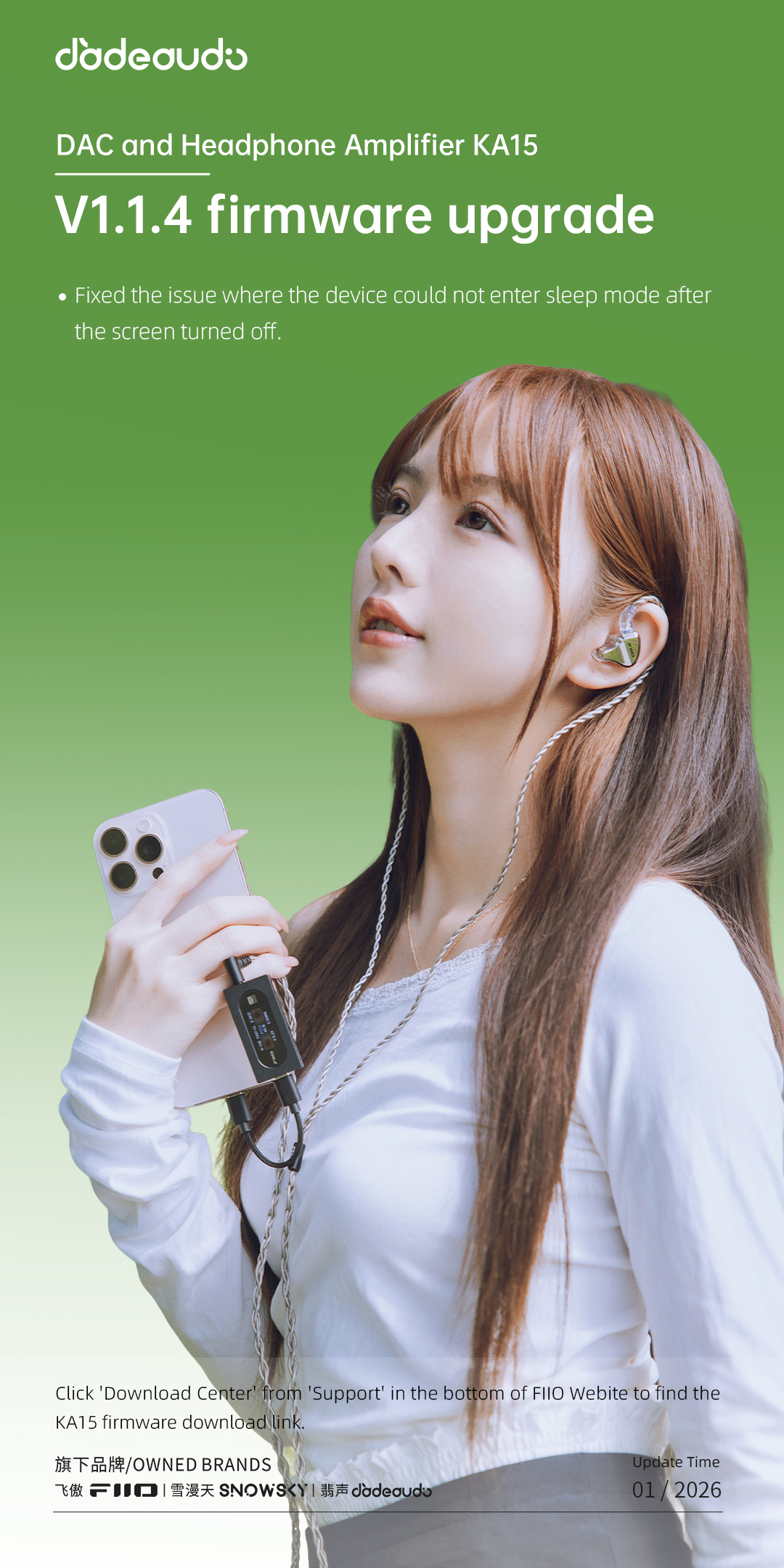 [FIIO KA5/KA15]FiiO Portable DAC and Headphone Amplifier | Headphone ...