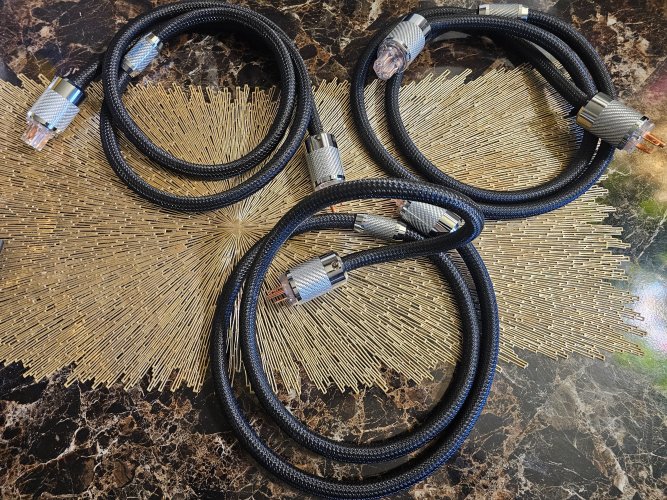 Sold: 3x Chi-fi Thick Power Cables 2m 6.5ft | Headphone Reviews and ...