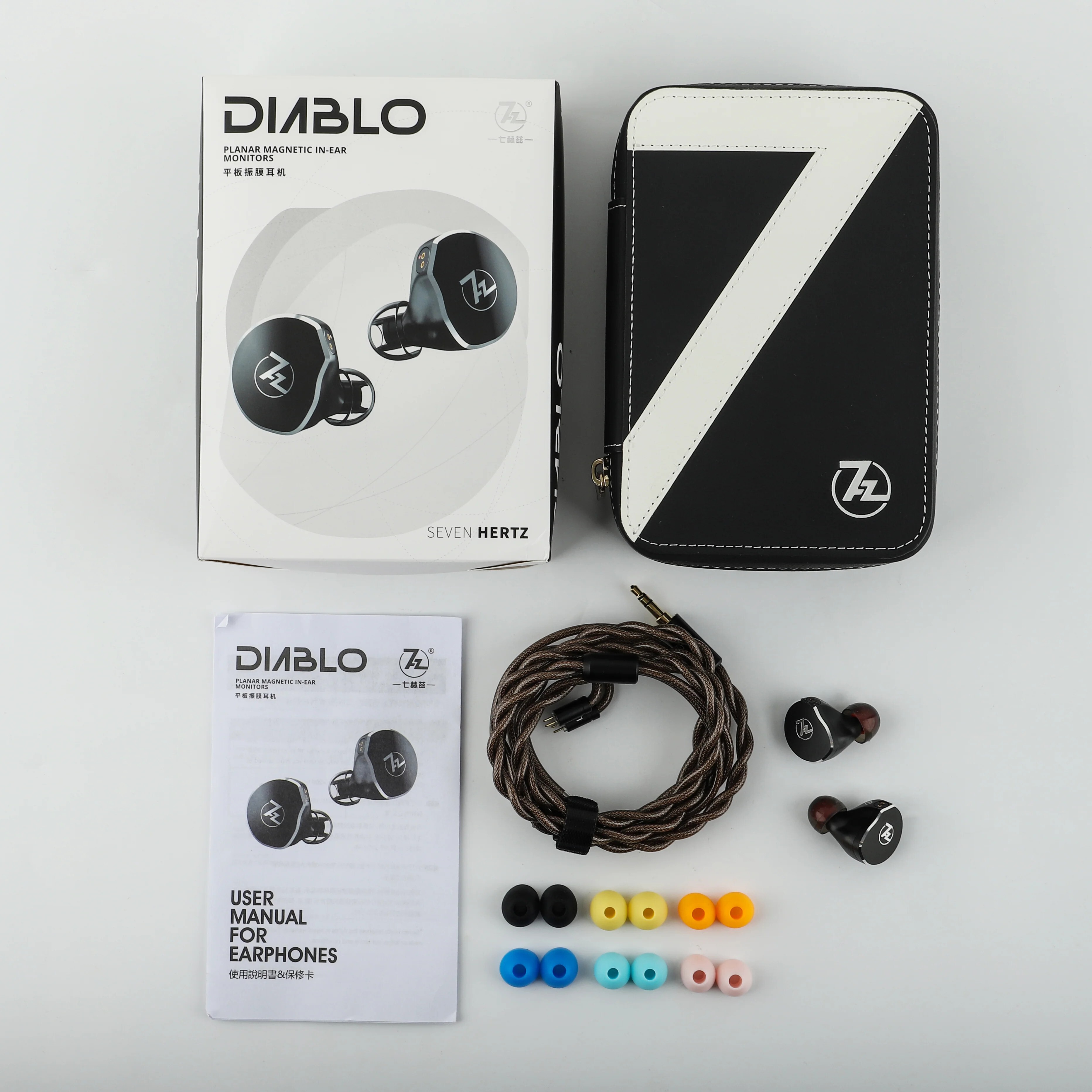 7Hz x Crinacle: Diablo Planar Magnetic Driver IEM | Headphone