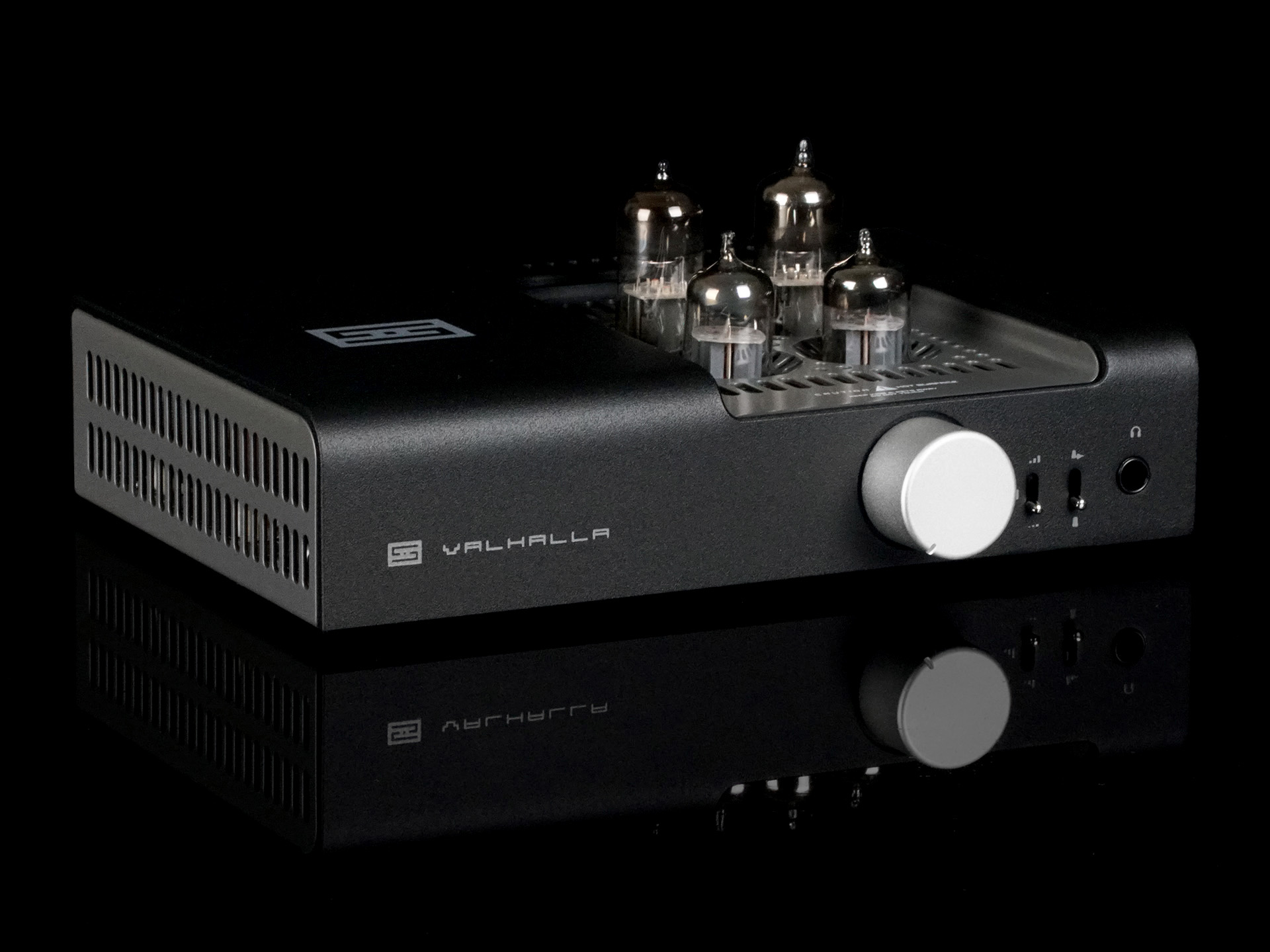 Sold: Schiit Valhalla 3 Tube Headphone Amplifier BLACK Chassis – Grade ...