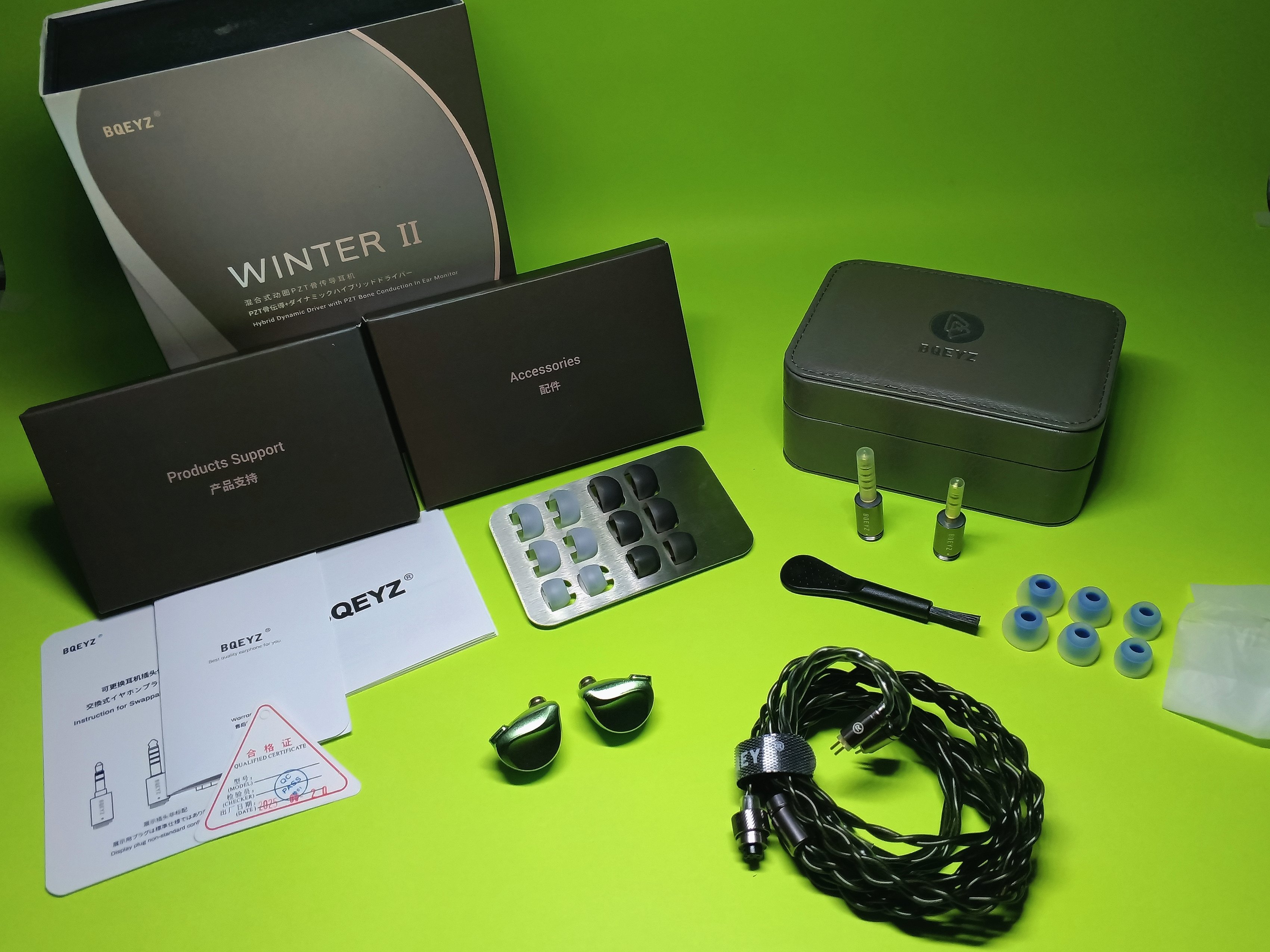 BQEYZ WinterⅡ Winter2 BQEYZ Winter2 IEMs | Winter II Bond Conduction Wired Earphones