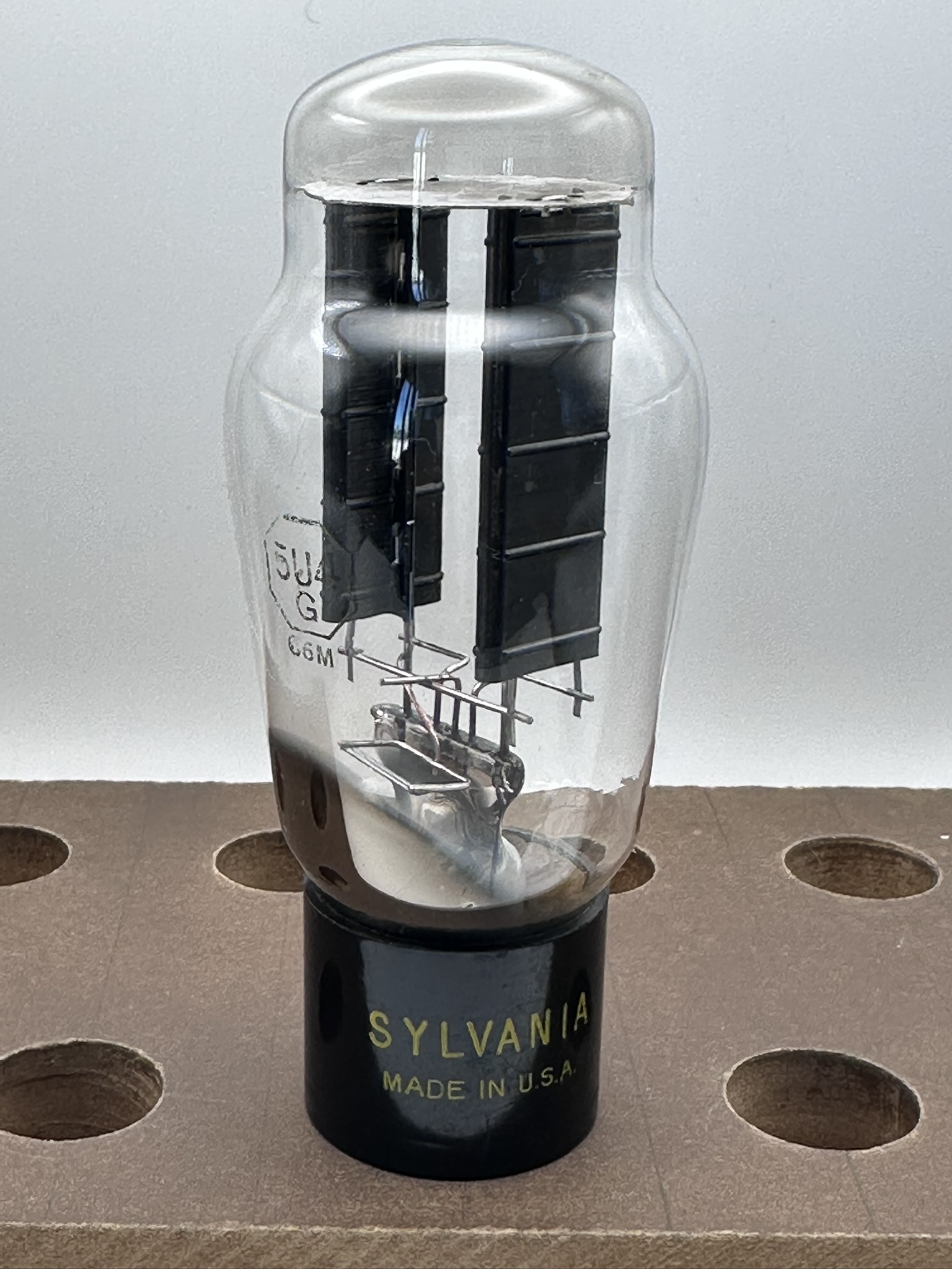 Vintage USA 5U4G 5-volt Rectifier Vacuum Tubes - RCA, Sylvania