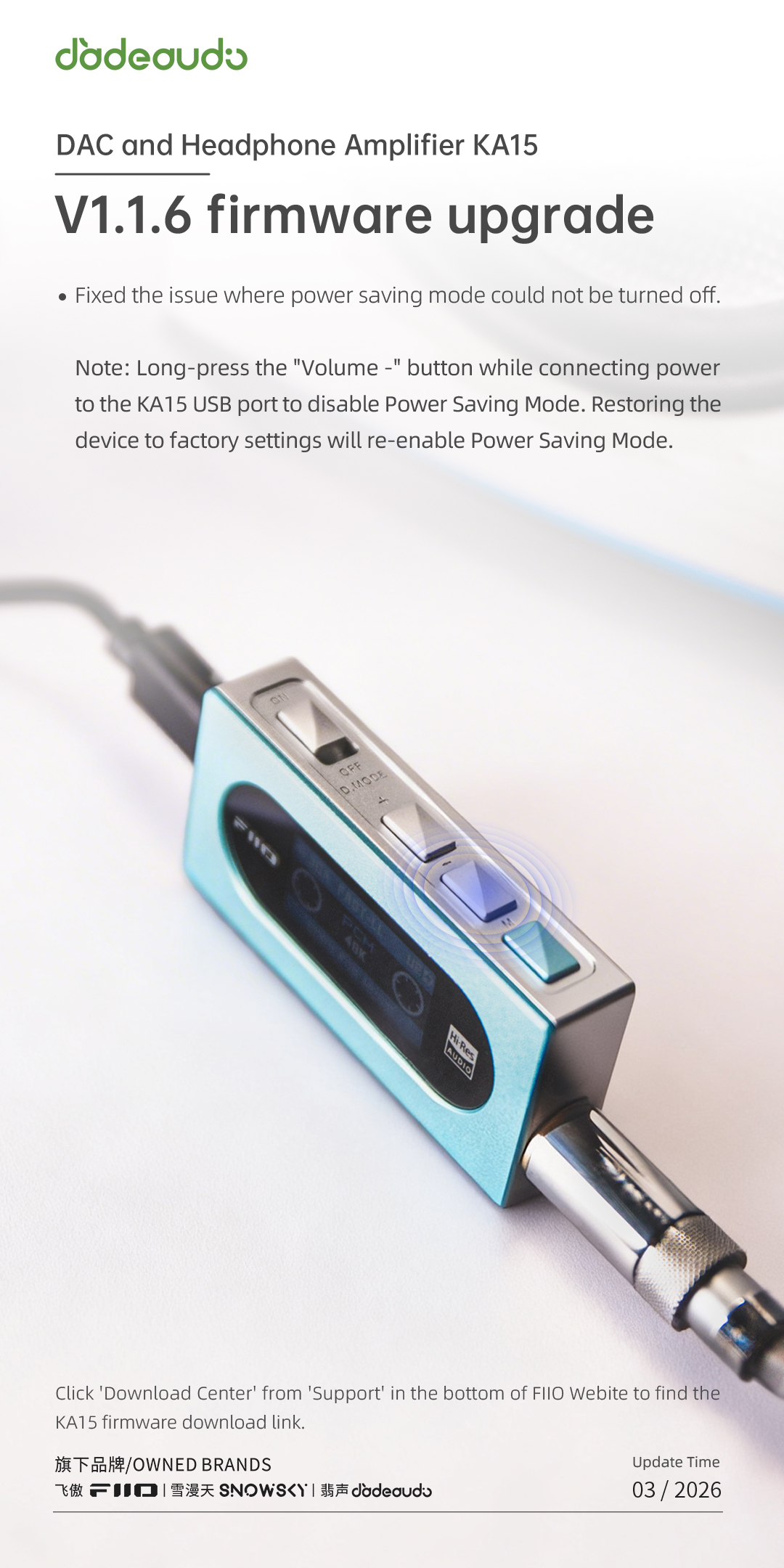 [FIIO KA5/KA15]FiiO Portable DAC and Headphone Amplifier | Page 74 ...