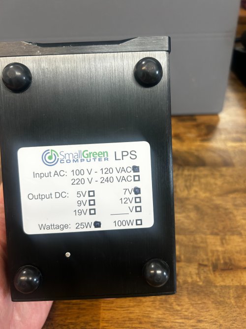 Sold: Linear Power Supply LPS, Small Green Computer, Variable Voltage ...