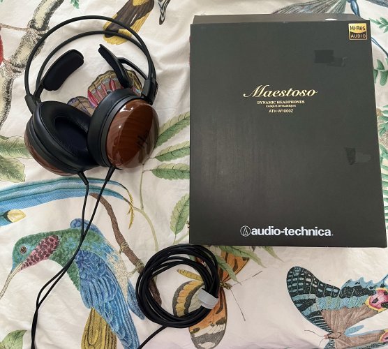 オーディオテクニカ audiotechnica ヘッドホン ATH-W1000Z Audio Technica ATH-W1000Z Wooden Headphones - Shopping In Japan Net