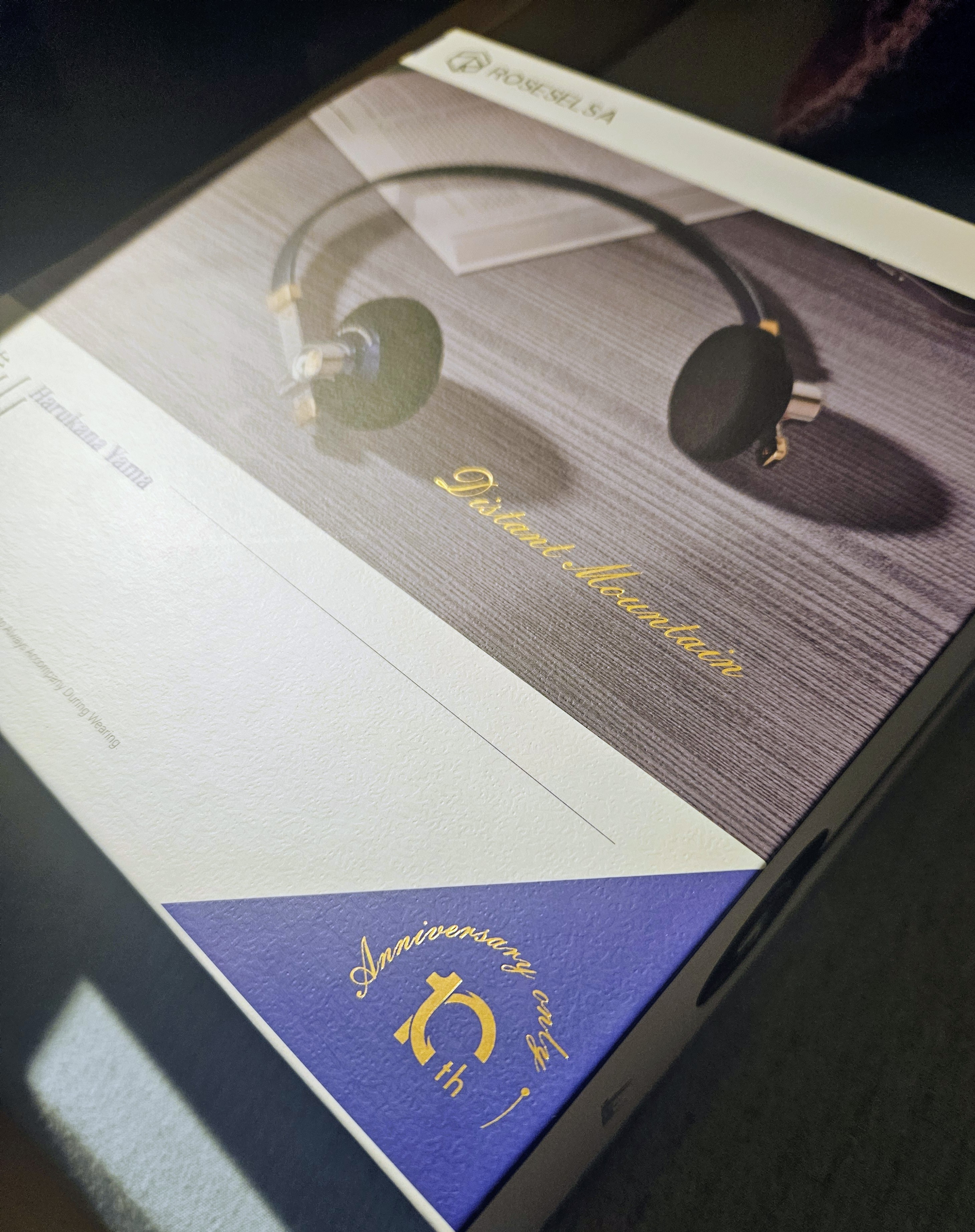 ROSESALSA Harukana Yama ヘッドホン Roseselsa Distant Mountain 10th Anniversary Harukana Yama On Ear