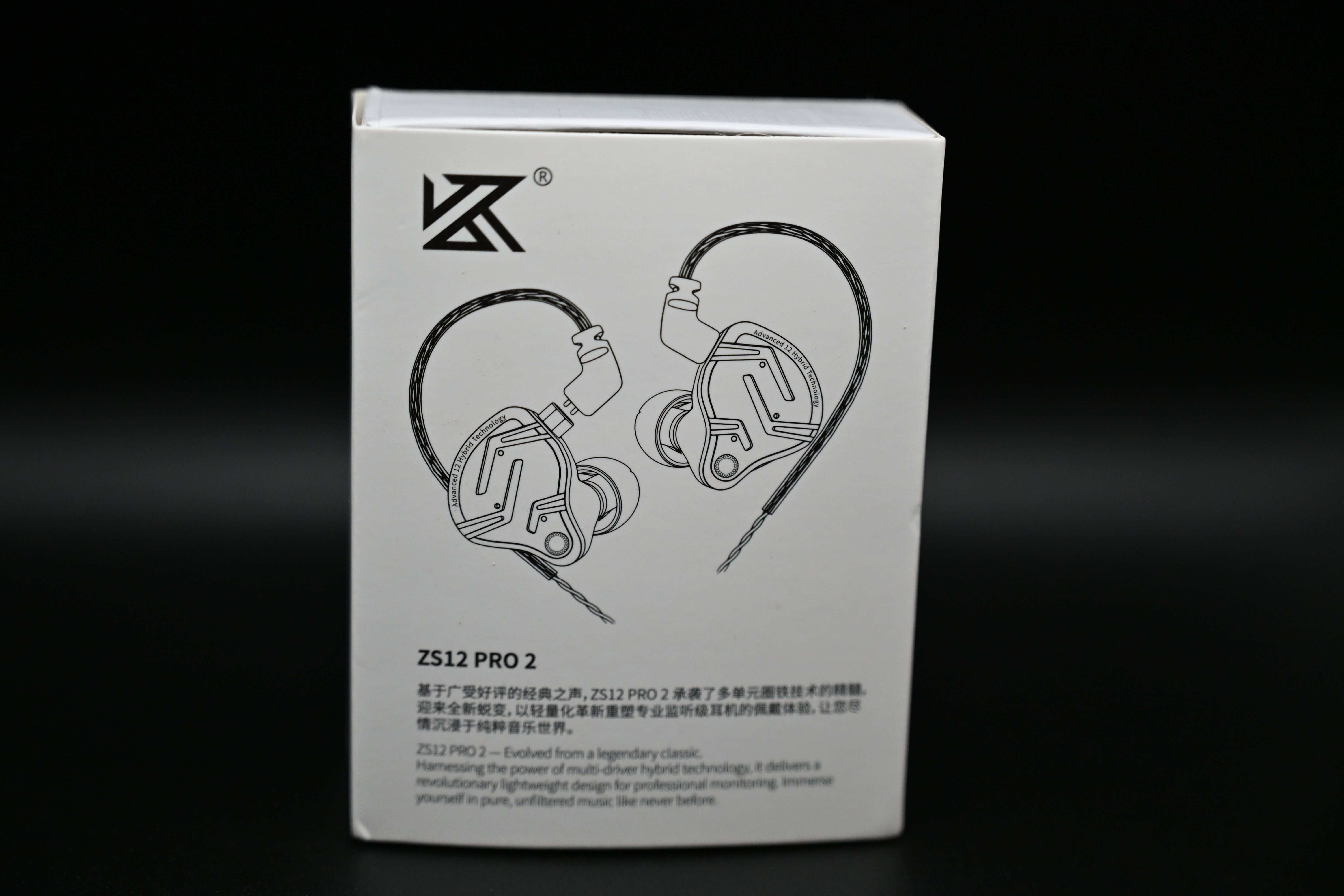 KZ ZS12 PRO 2】Flagship-grade Super-Linear 1DD+5BA Hybrid IEM, 3.5