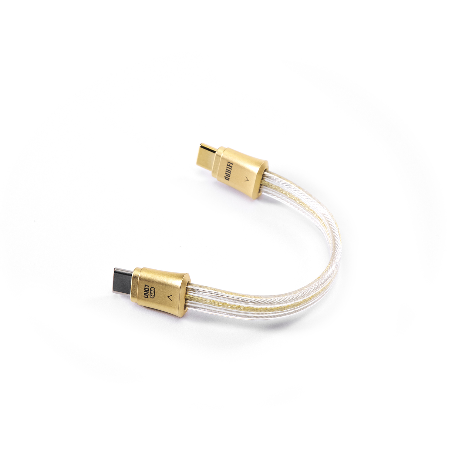 ddHiFi TC19CC Gold (Comet Gold) Pure Silver Digital Signal Cable