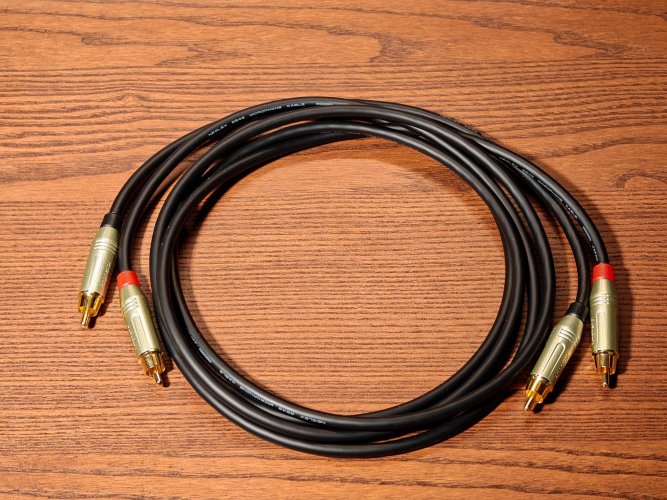 Sold: Custom RCA cables - 5ft | Headphone Reviews and Discussion - Head ...