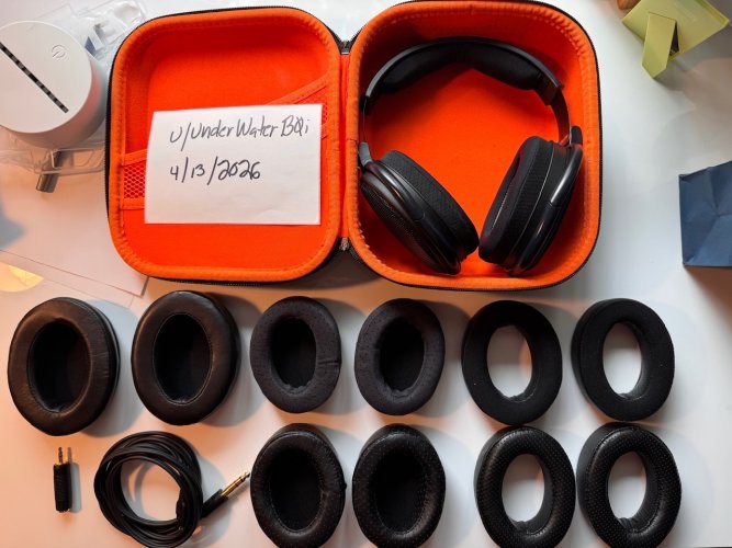 美品 ゼンハイザー HD6XX ＋ ZMF Pad & Custum Cans Sennheiser HD6XX