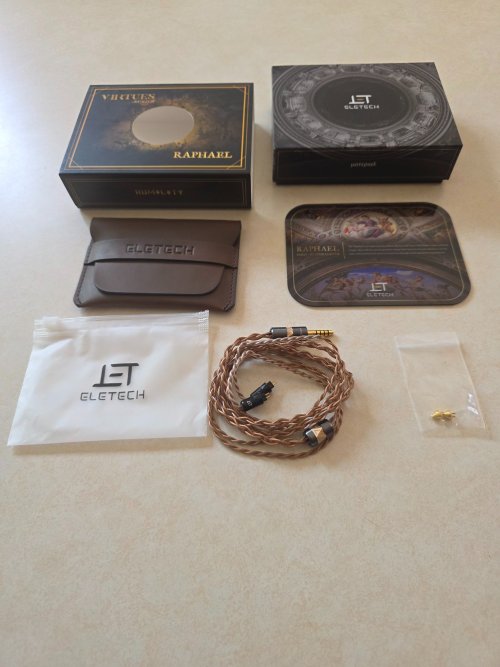 Sold: Mint/Like New Eletech Raphael with Versa Connectors | Headphone ...