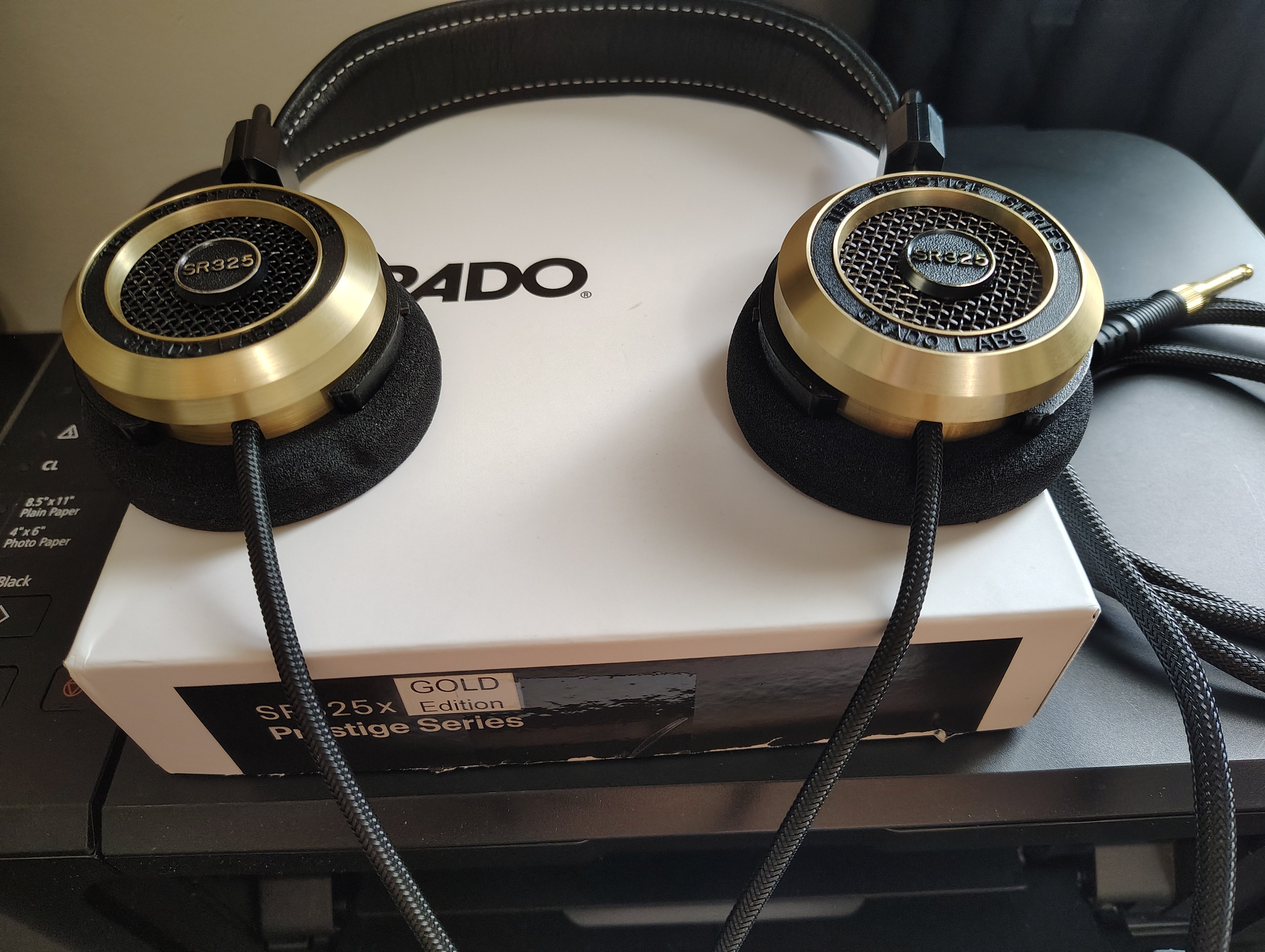 GRADO SR325i Gold（50周年記念モデルとして購入） Sold: Grado SR325X - Gold Limited Edition | Headphone Reviews and