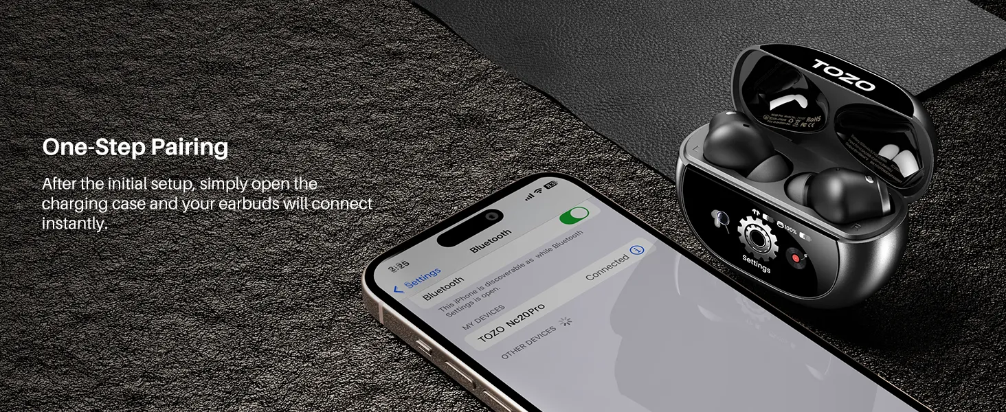 TOZO NC20 Pro Wireless Headphones Bluetooth 5.4 TOZO NC20 Pro Wireless Headphones Bluetooth 5.4