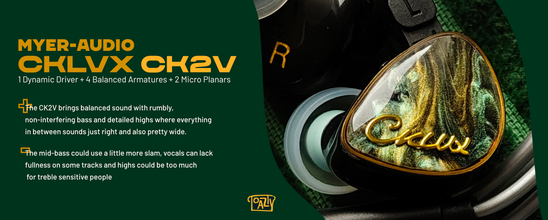 MYER-AUDIO CKLVX CK2V - Reviews | Headphone Reviews and Discussion