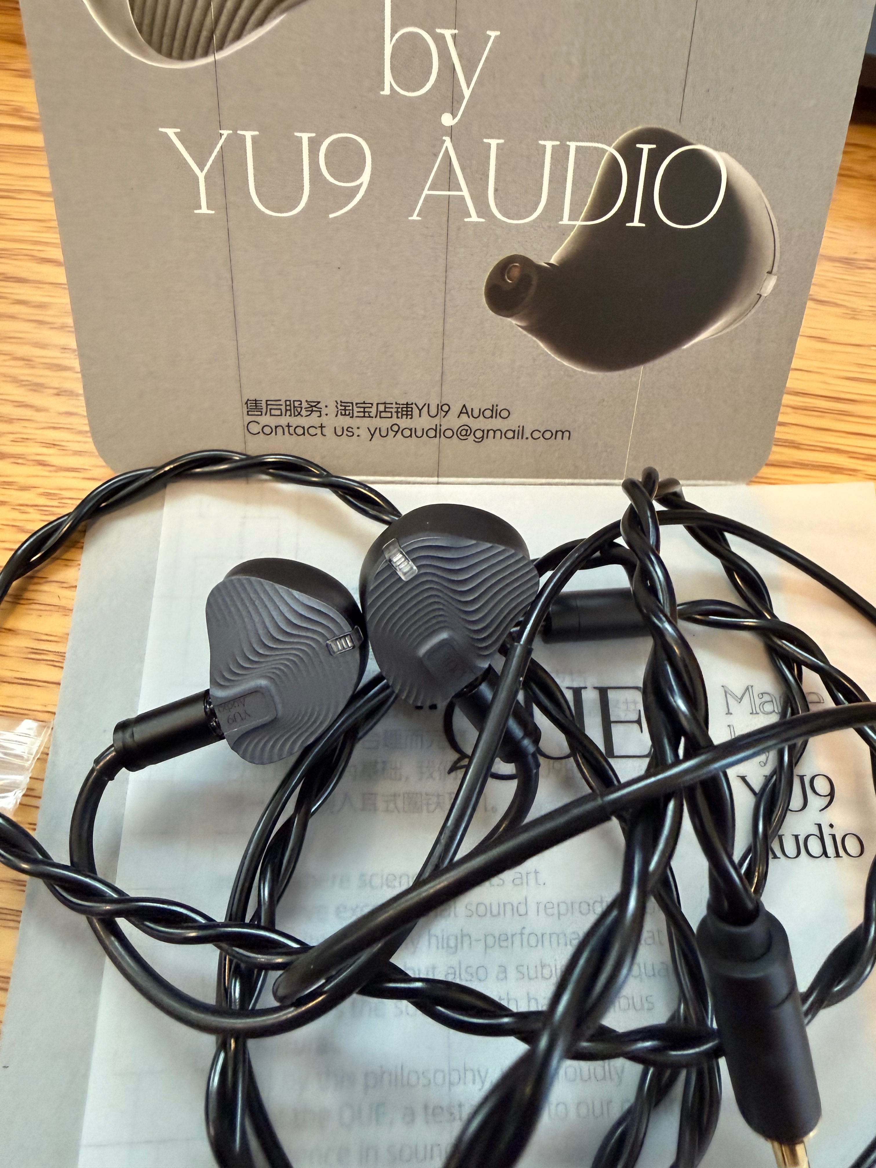 Yu9 Audio Sold: YU9 Audio Que IEMs | Headphone Reviews and Discussion - Head-Fi.org