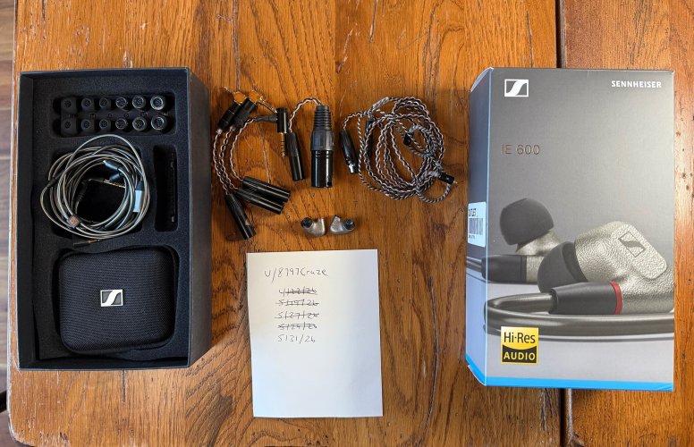 完全ジャンク品】SENNHEISER 有線カナル型イヤホン IE 600 Amazon.co